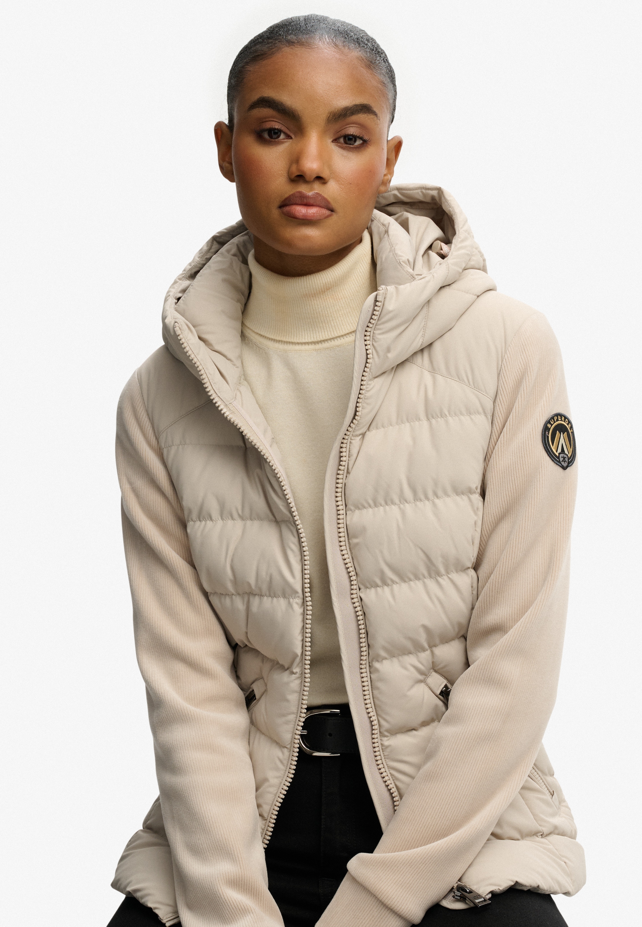 Superdry Steppjacke »HOODED FUJI STORM JACKET«, mit Kapuze