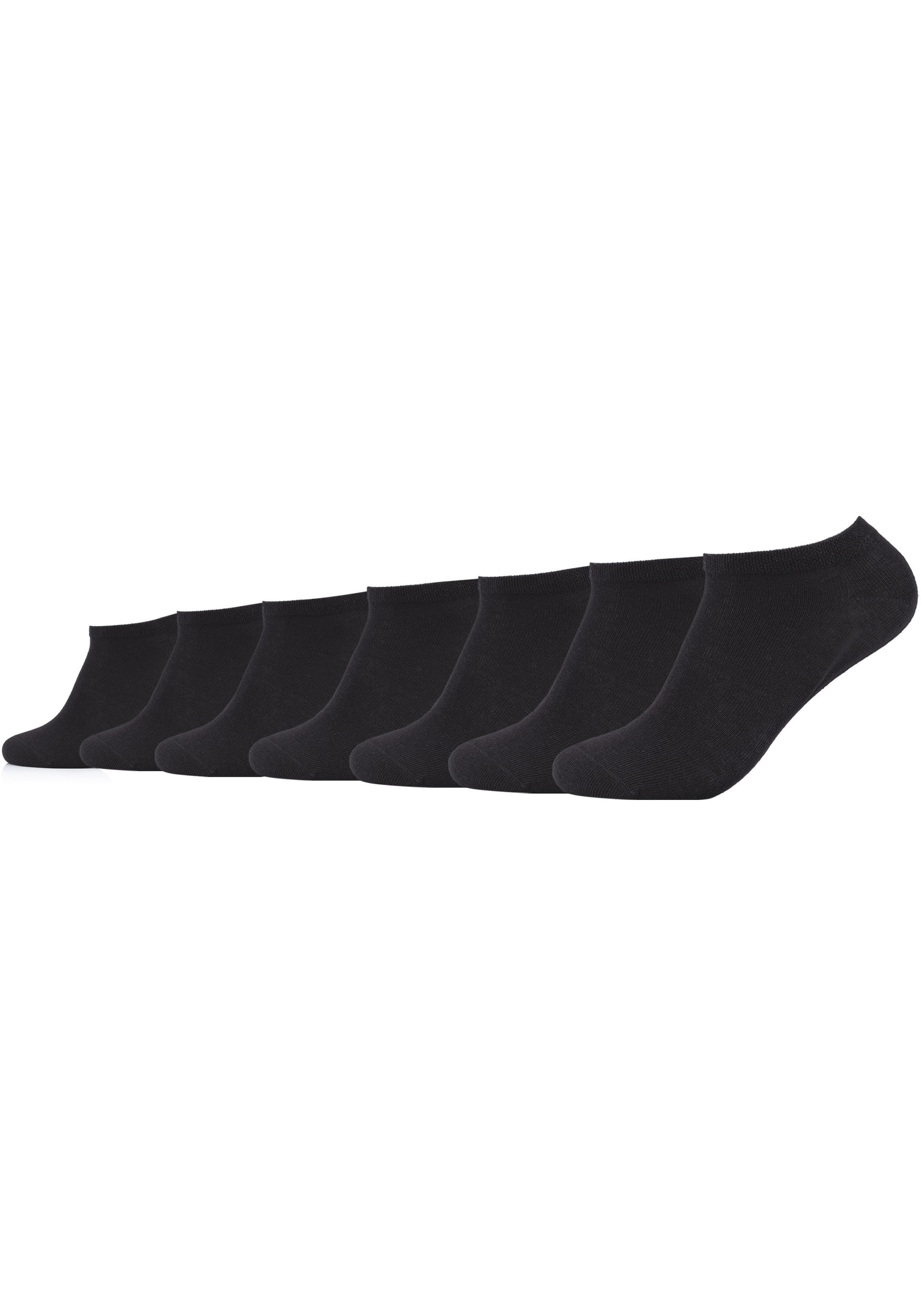 Camano Sneakersocken »ca-soft«, (7er Pack), mit weichem Komfortbund ohne drückende Nähte