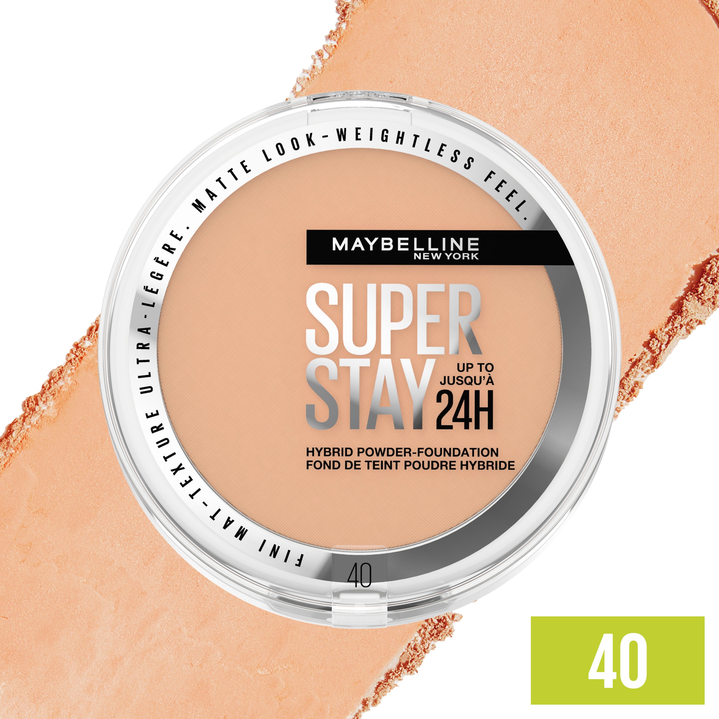 MAYBELLINE NEW YORK Foundation »Maybelline New York Super Stay Hybrides Puder Make-Up« mit langanhaltender Formel