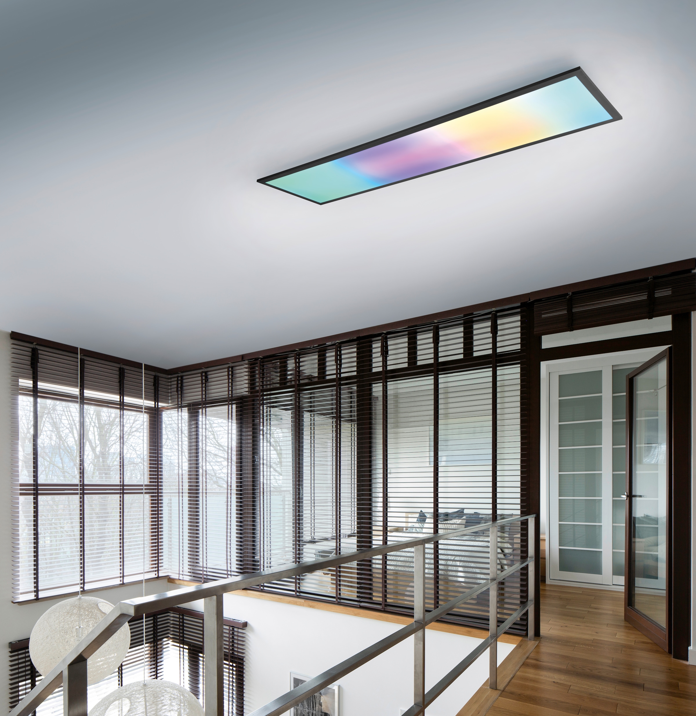 REALITY Leuchten LED Panel »BETA, LED Deckenleuchte, CCT 2700-6500K Fernbedienung« LED-Board 1 Stk. Farbwechsler | RGB RGB Multicolor Farbwechsel dimmbar  Memoryfunktion