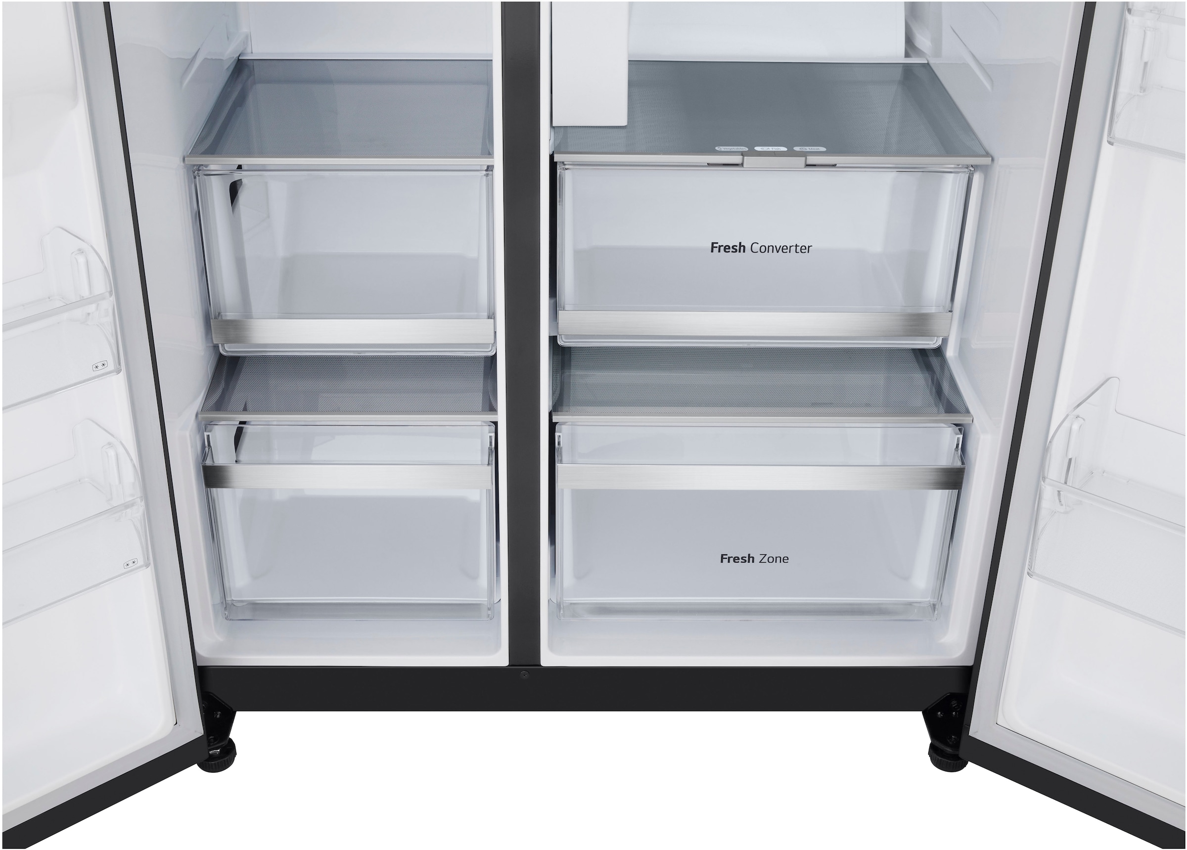 LG Side-by-Side L-Serie »GSLE81EPBD« 179 cm hoch 91,3 cm breit