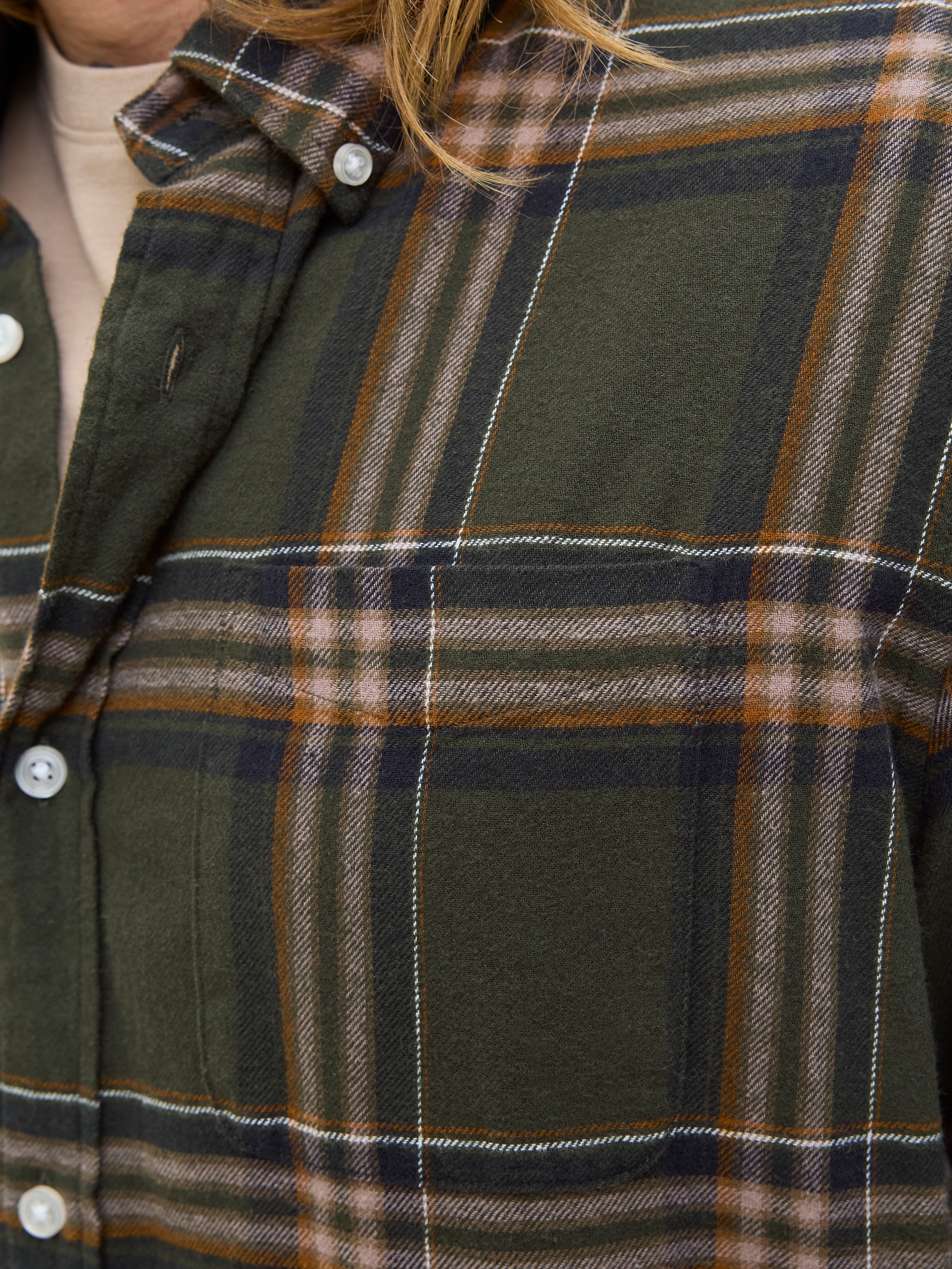 Jack & Jones Langarmhemd »JJECLASSIC FLANNEL CHECK SHIRT LS SN«