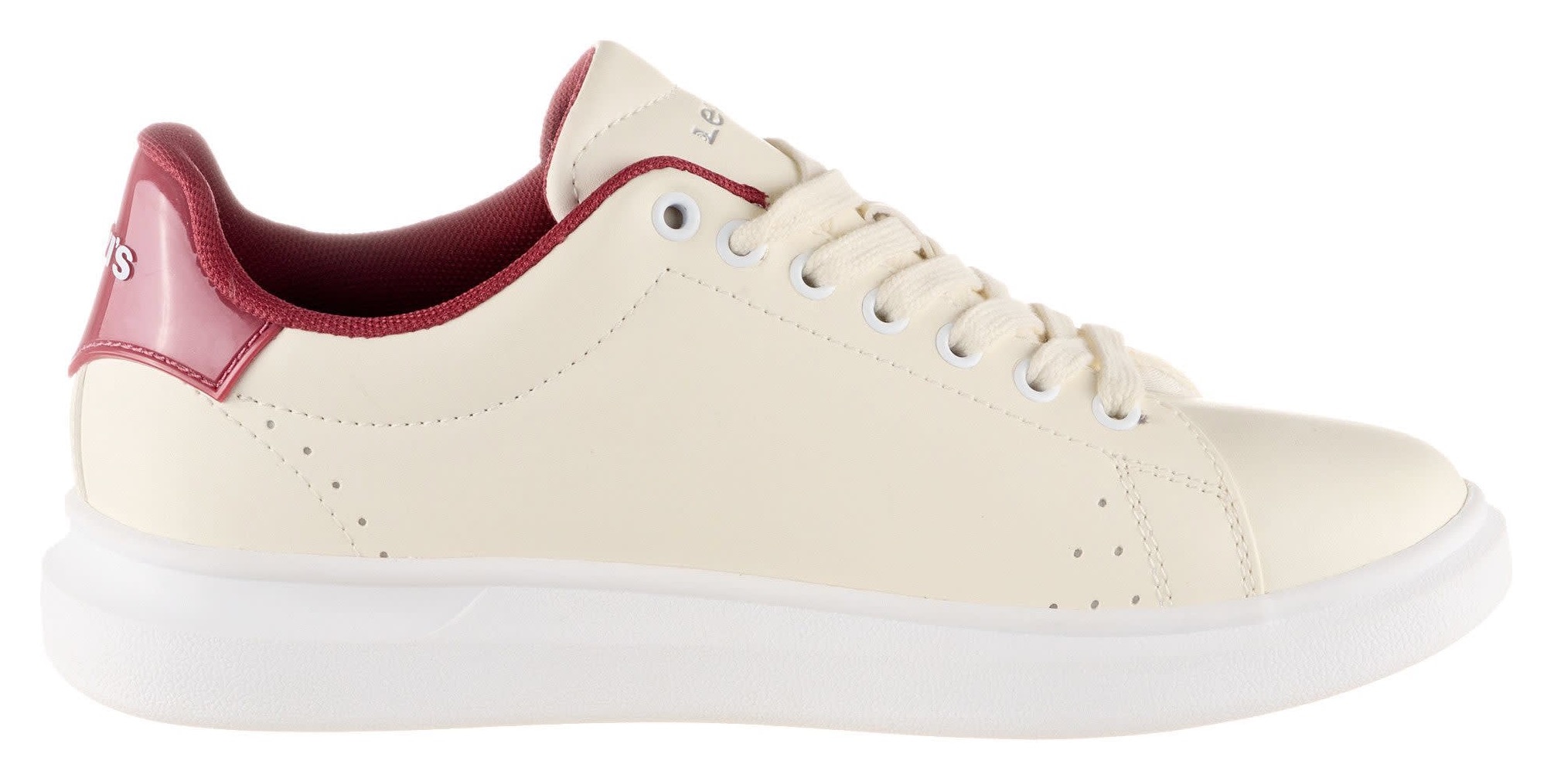 Levi's® Sneaker »ELLIS 2.0«, Freizeitschuh, Halbschuh, Schnürschuh mit Kontrastbesatz