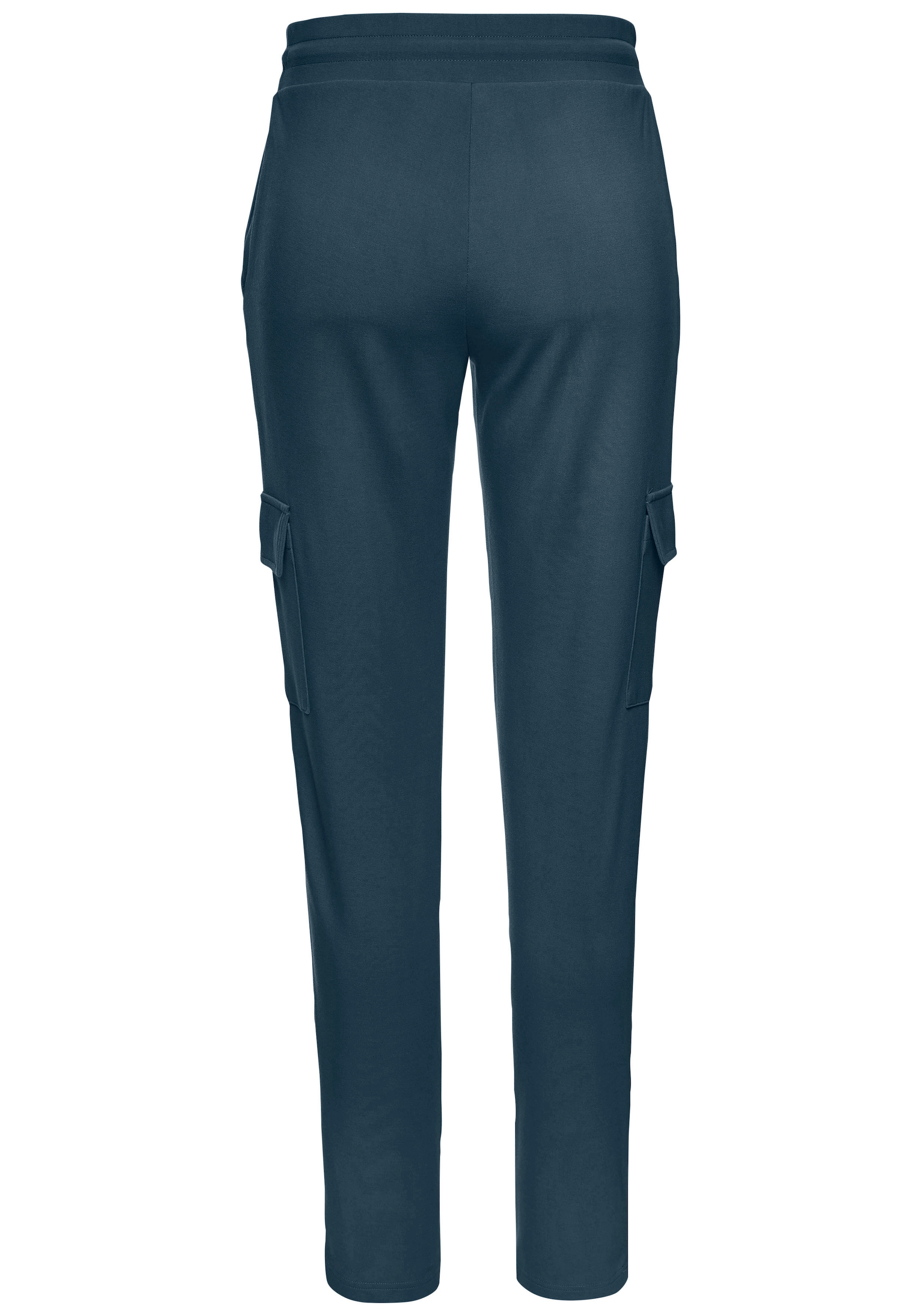 LASCANA Cargohose  in weich fließendem Material, Loungewear