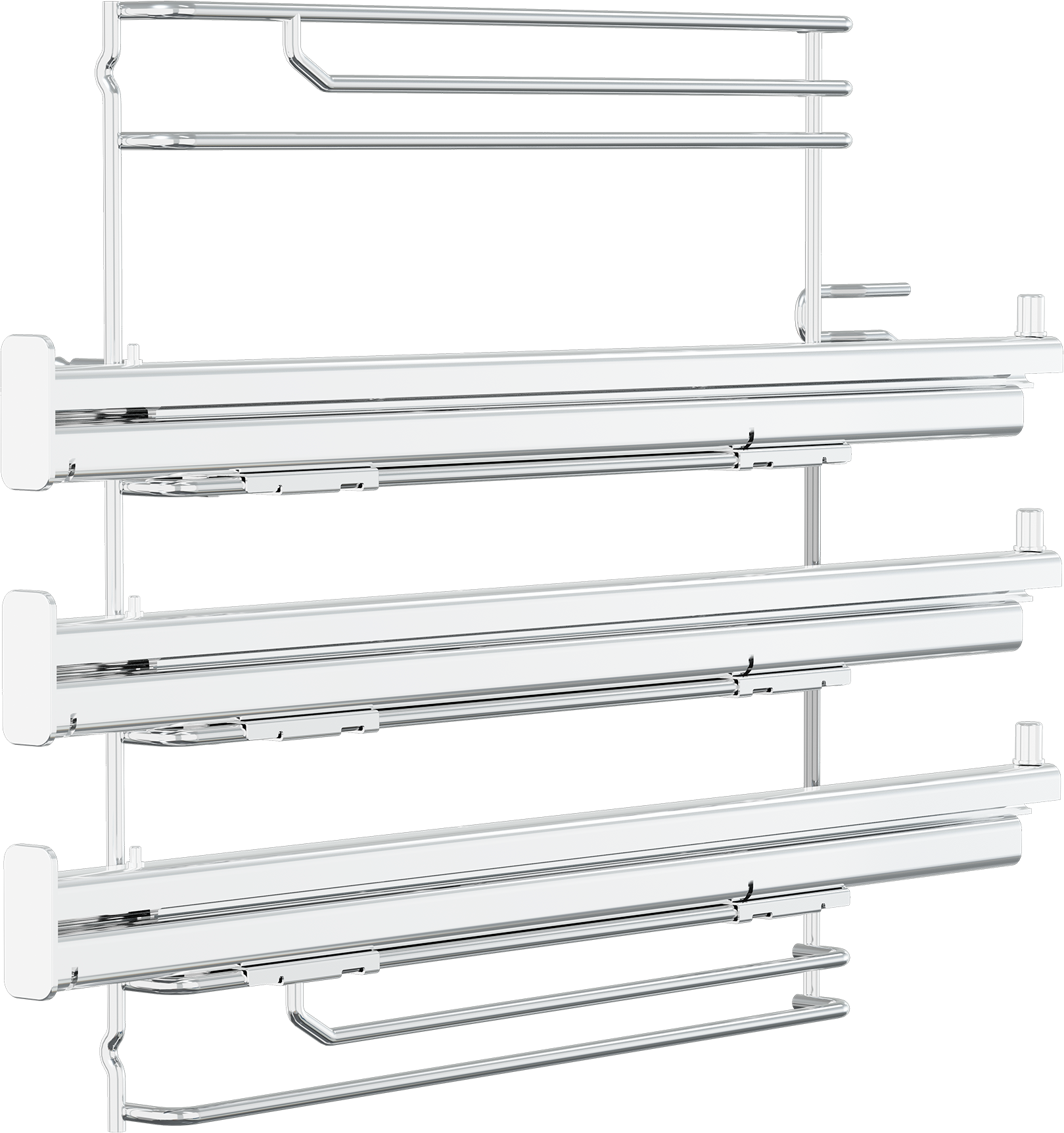 Beko Teleskop-Vollauszug »3-fach Teleskopvollauszug« in silberfarben