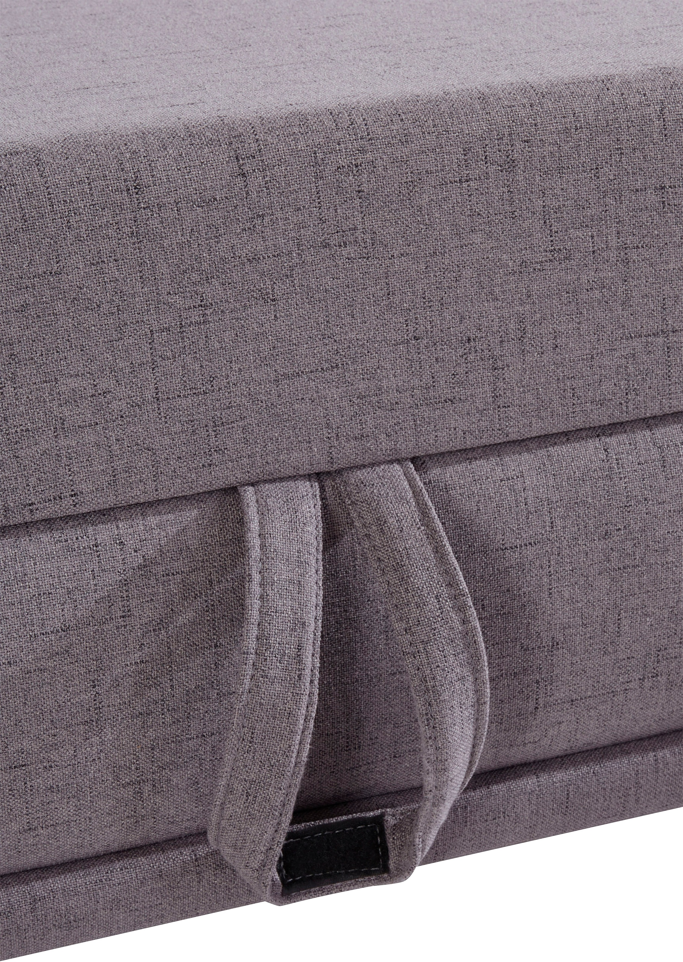 Places of Style Wohnlandschaft »Costello U-Form, B: 363 cm mit Sitztiefen-, Armteilverstellung &«, 3 Nierenkissen, optional Bettfunktion & Bettkasten