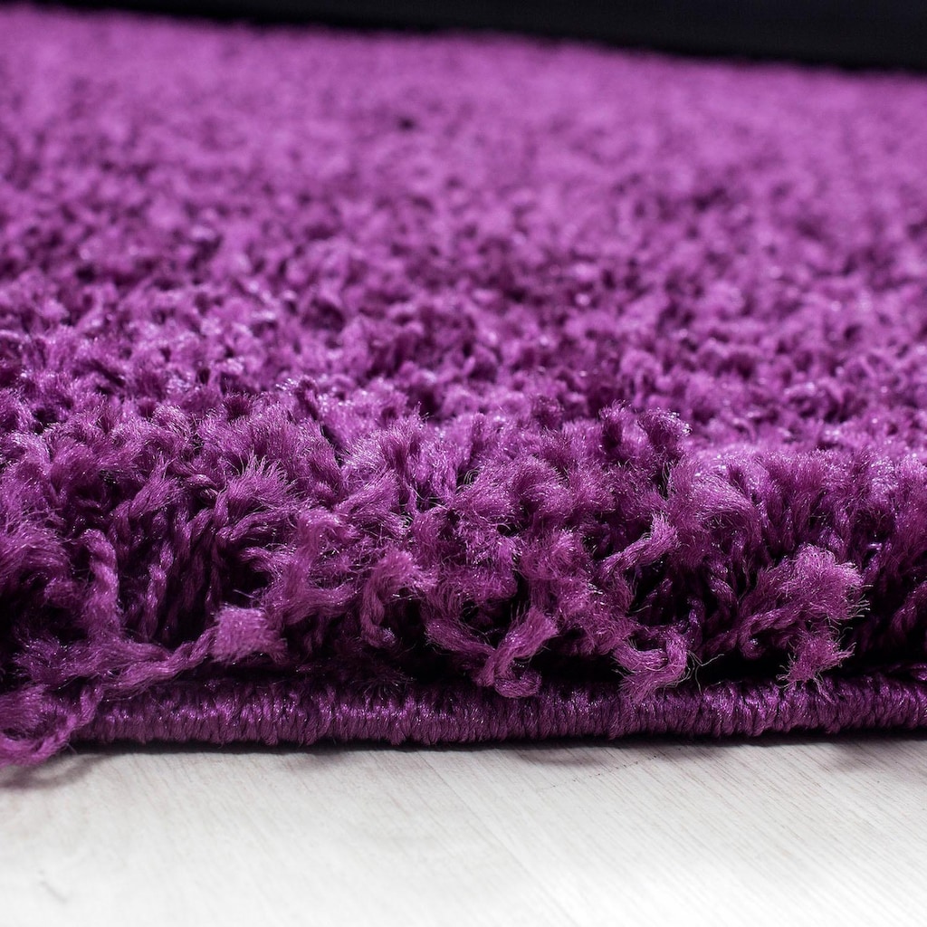 Ayyildiz Teppiche Hochflor-Teppich »Life Shaggy 1500«, rund