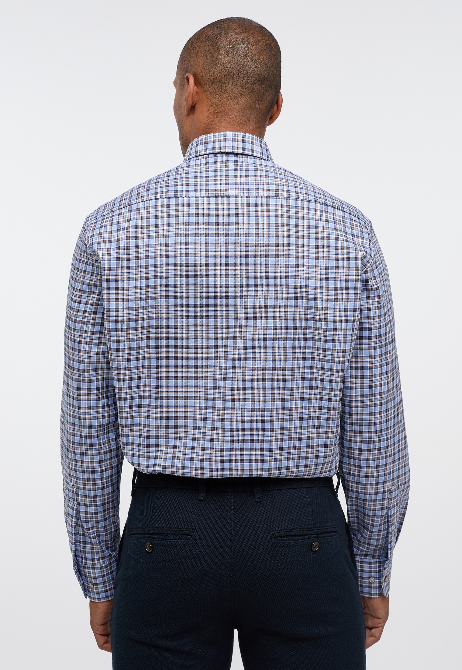 Eterna Langarmhemd »MODERN FIT« NON IRON (bügelfrei)