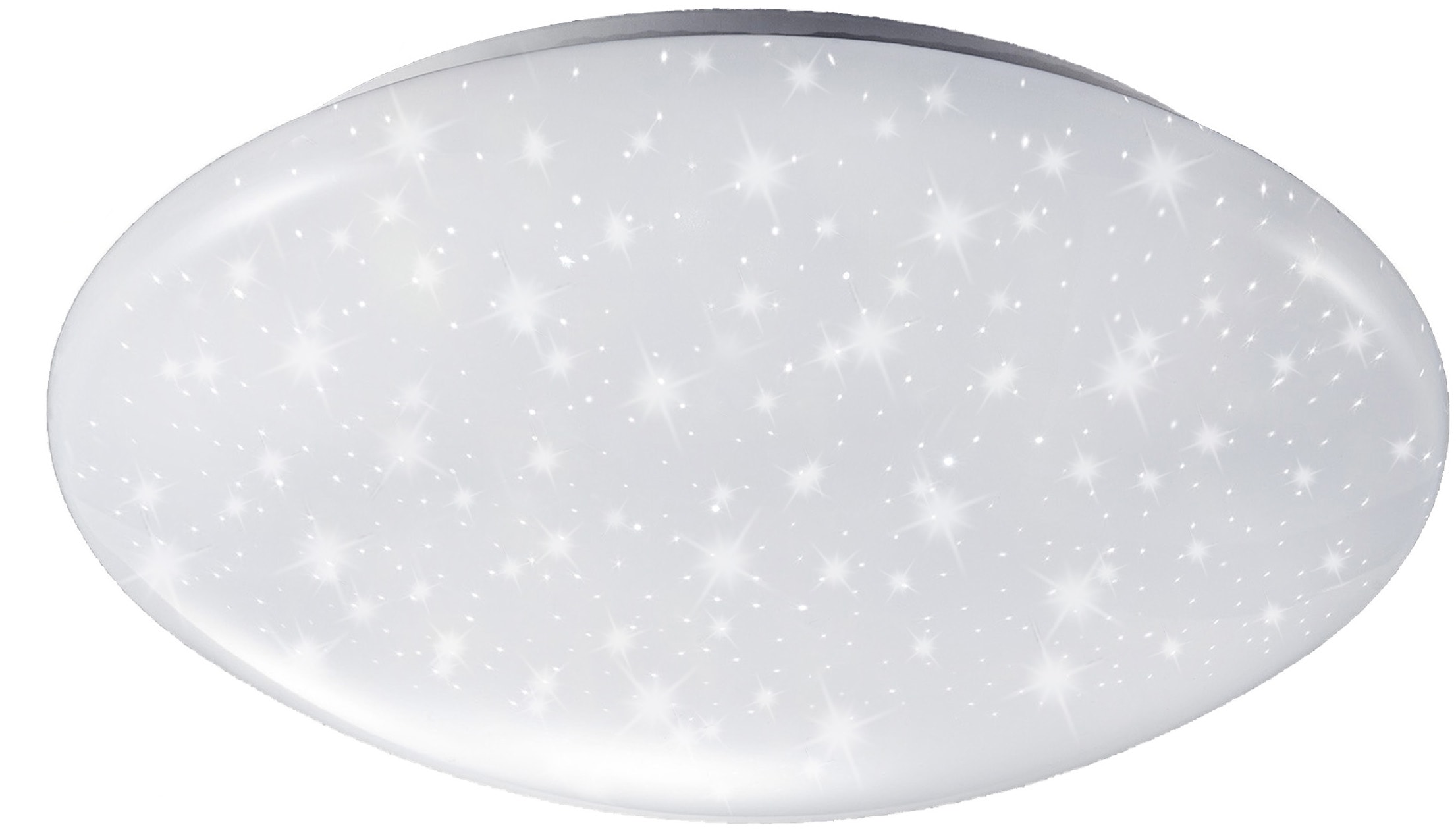 B.K.Licht LED Deckenleuchte »Astro«, 1 flammig, Leuchtmittel LED-Board | LED fest integriert, LED Deckenlampe 12W 1200lm 4.000K Sternenlicht IP20 Ø 280mm
