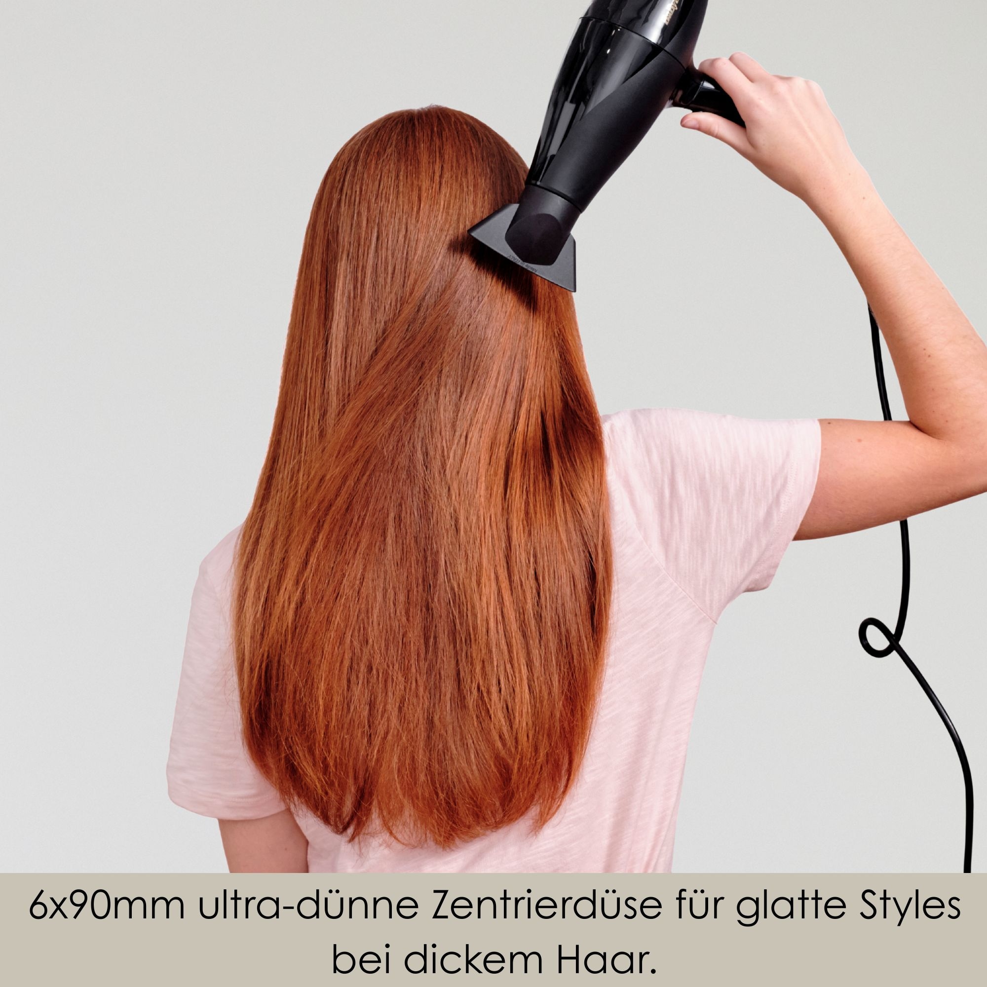 BaByliss Ionic-Haartrockner »BaByliss Super Pro 2300 Profi-Haartrockner, 6714E« 2.300 W 2 Aufsätze 2300W, Ionen-Technologie, Föhn mit 2 Aufsätzen, Made in Italy