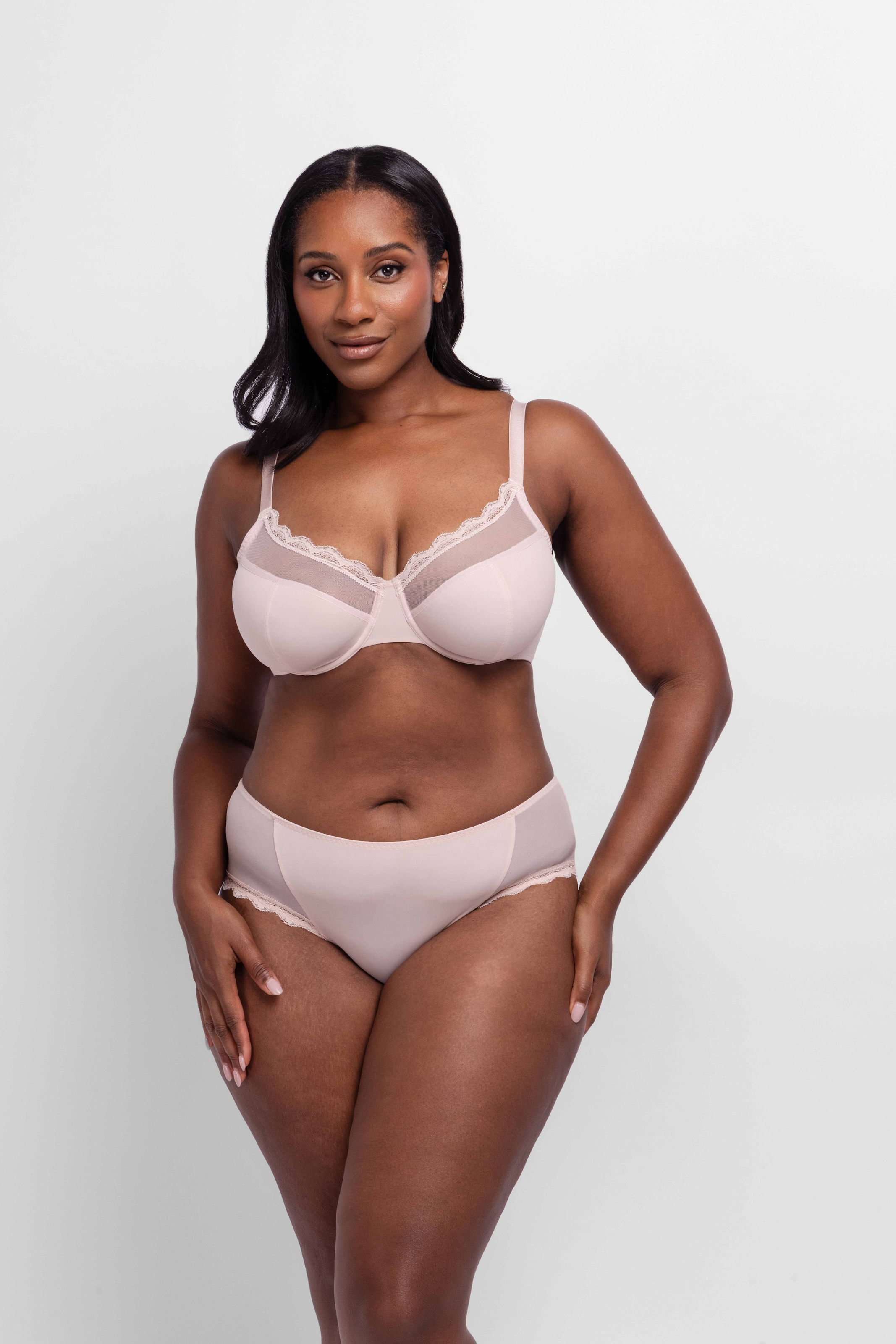 Dorina Bügel-BH »JANA 2PP (VALENTINE)« 2er Pack,  Spitzen-Details, elastisch, feminin, nicht gefüttert