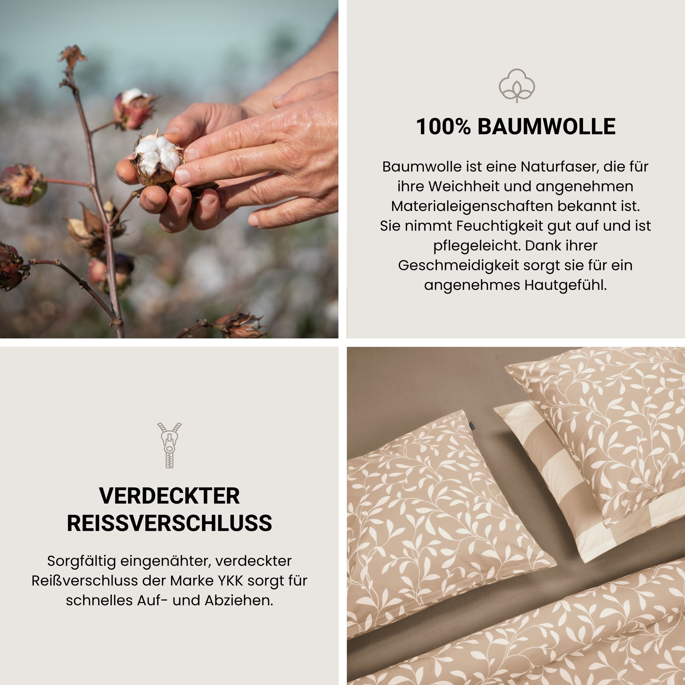 Schiesser Wendebettwäsche »Melvin aus weicher Baumwolle mit Karos« 2 Stk. OEKO-TEX® MADE IN GREEN