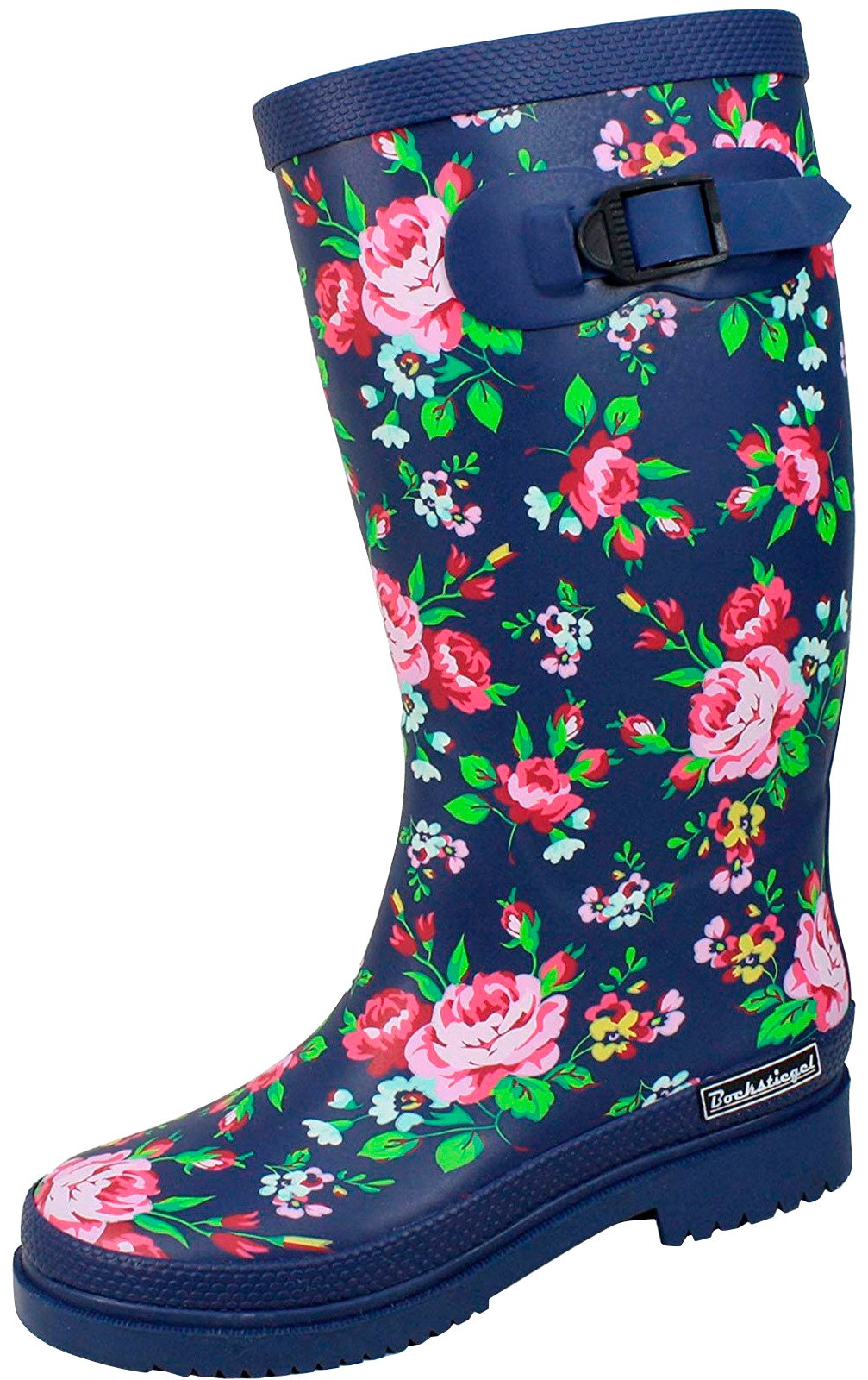 SALIHA Gummistiefel »Damen Regenstiefel Julia dk-blau/multi«