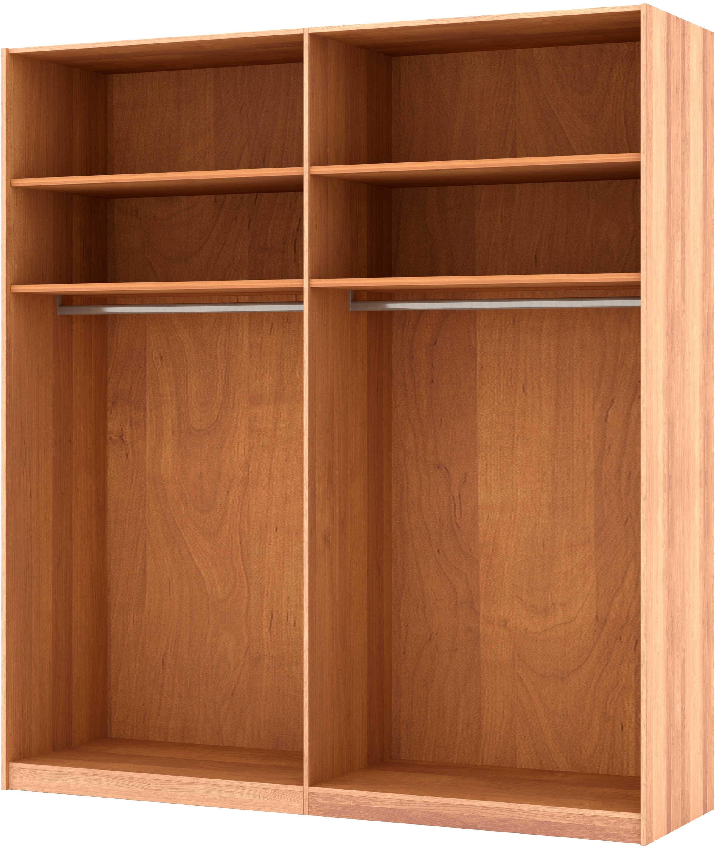 Musterring Schwebetürenschrank »Sorrent, Kleiderschrank, Schrank, Schiebetüren«, (Teilmassiv Eiche, MADE IN GERMANY), Türen in Eiche massiv mit Kassetten-Optik, verschiedene Maße verfügbar