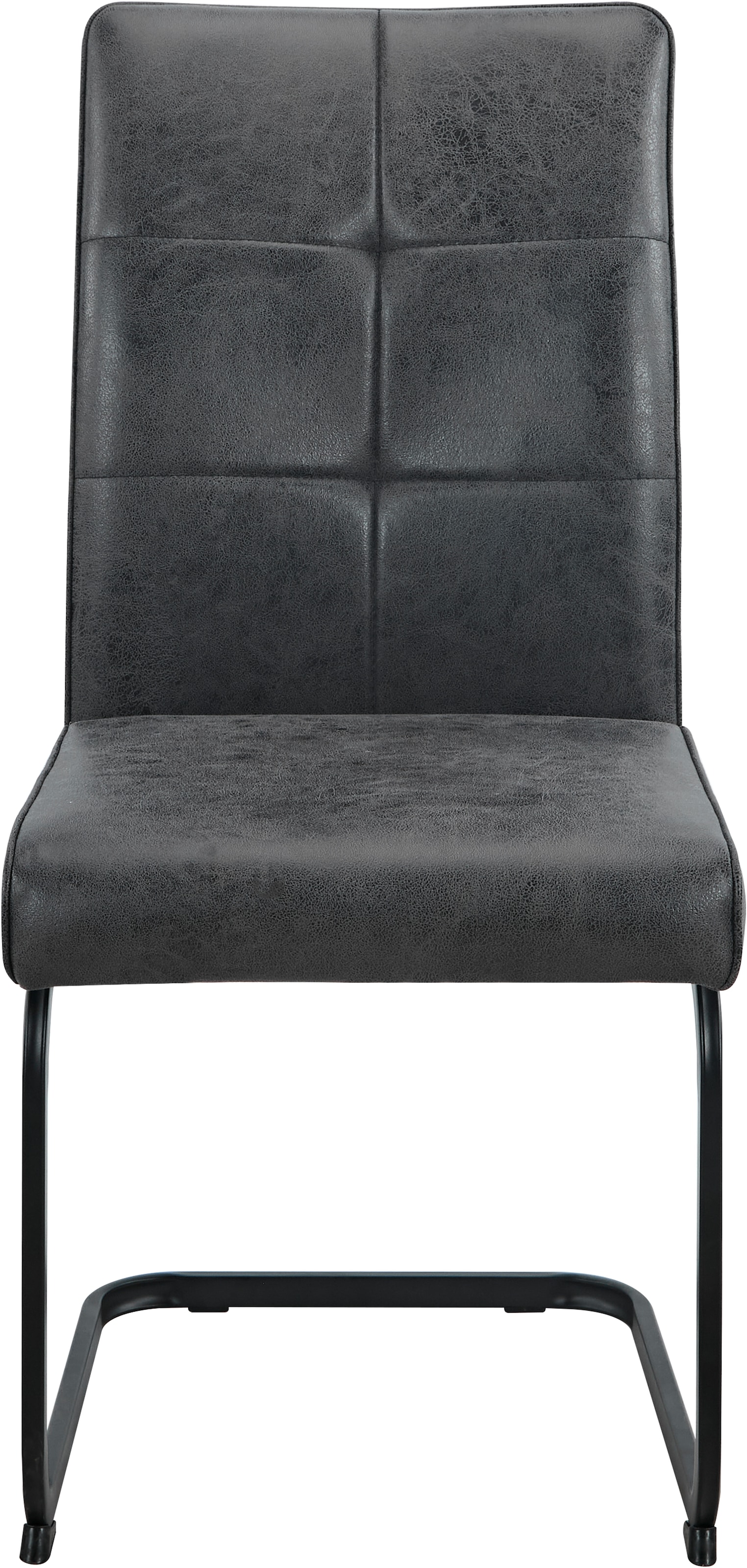 HELA Freischwinger »MALTA« (Set) 1 Stk.verschiedene Bezüge, Gestell Hochkant, Steppnähte