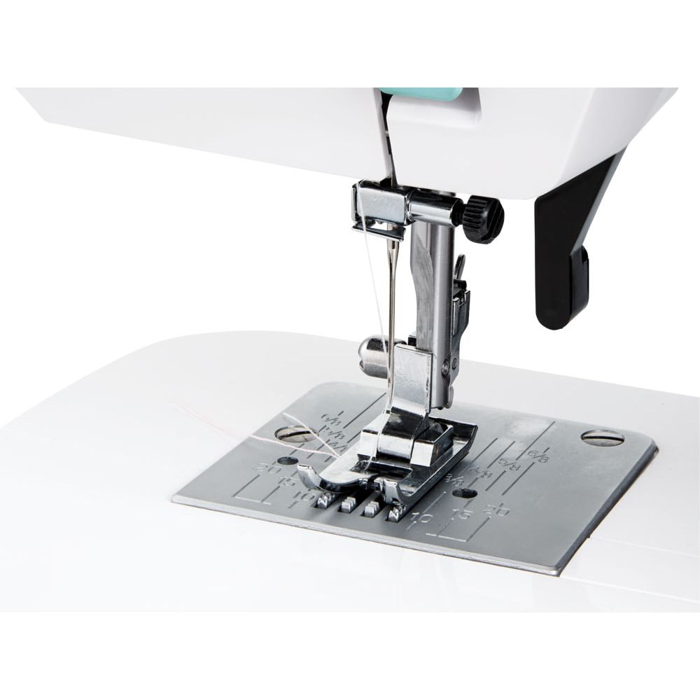 Medion® Nähmaschine »SM70 (MD 11179), 12 Stichmuster, Rückwärtstaste, 70 Watt Motorleistung«, 12 Programme, einstellbare Stichlänge, 4 Schritte Knopfloch, umfangreiches Zubehör