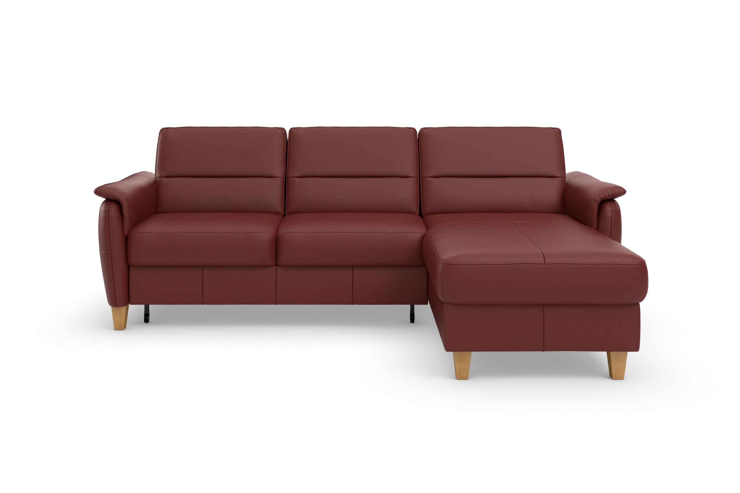 Home affaire Ecksofa »Palmera L-Form, B: 244 cm - OTTO. Verlässliche Qualität.« optional Bettfunktion & Bettkasten, Federkern