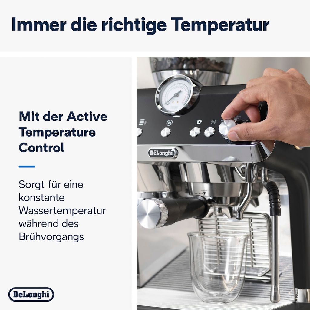 De'Longhi Siebträgermaschine »La Specialista Prestigio EC9355.BM«