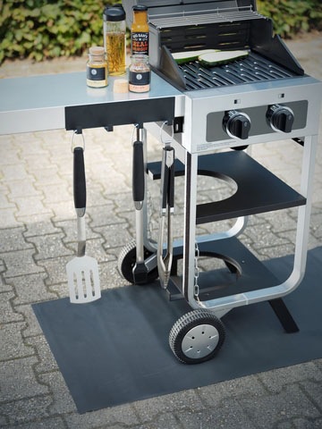 WENKO Wandrollenhalter »Modell Ima«, (Set, 2 St.), magnetischer Küchenrollenhalter und Hakenleiste