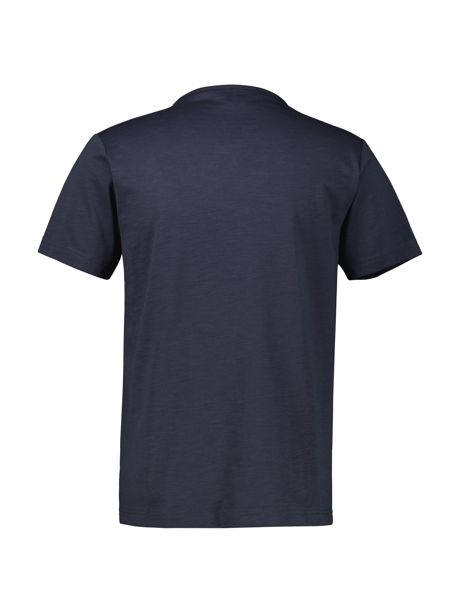 LERROS Henleyshirt, mit Logostitching auf der Brust