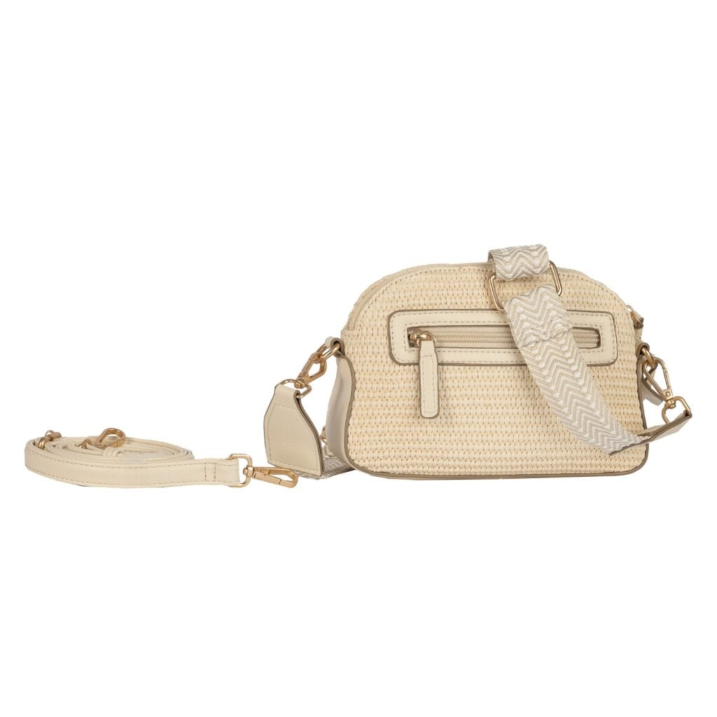 Gabor Handtasche »Ophelio« Damen Umhängetasche, Schultertasche in Bastoptik