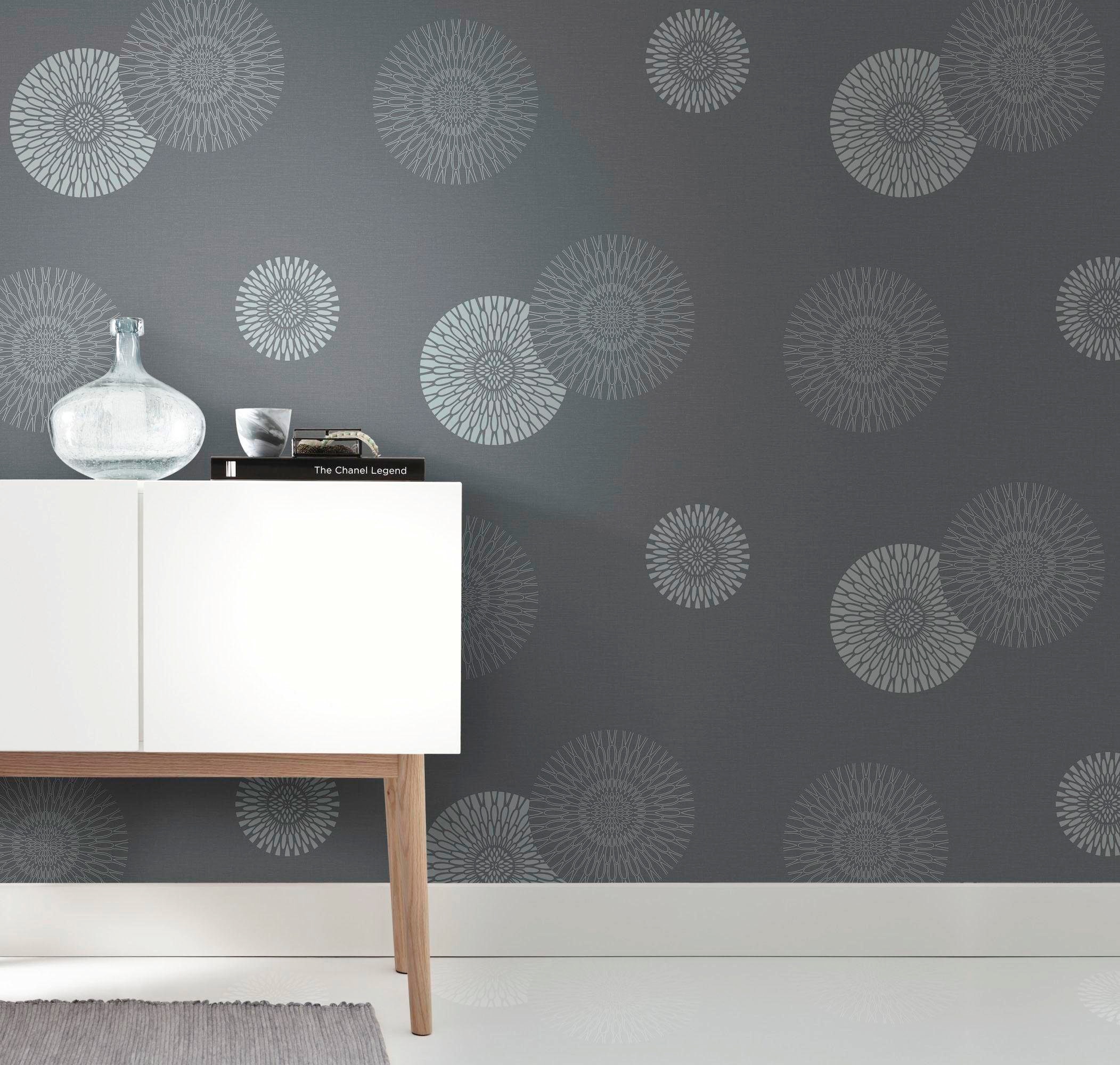 Rasch Strukturtapete »#Tapetenwechsel«, gemustert-Glitzermuster