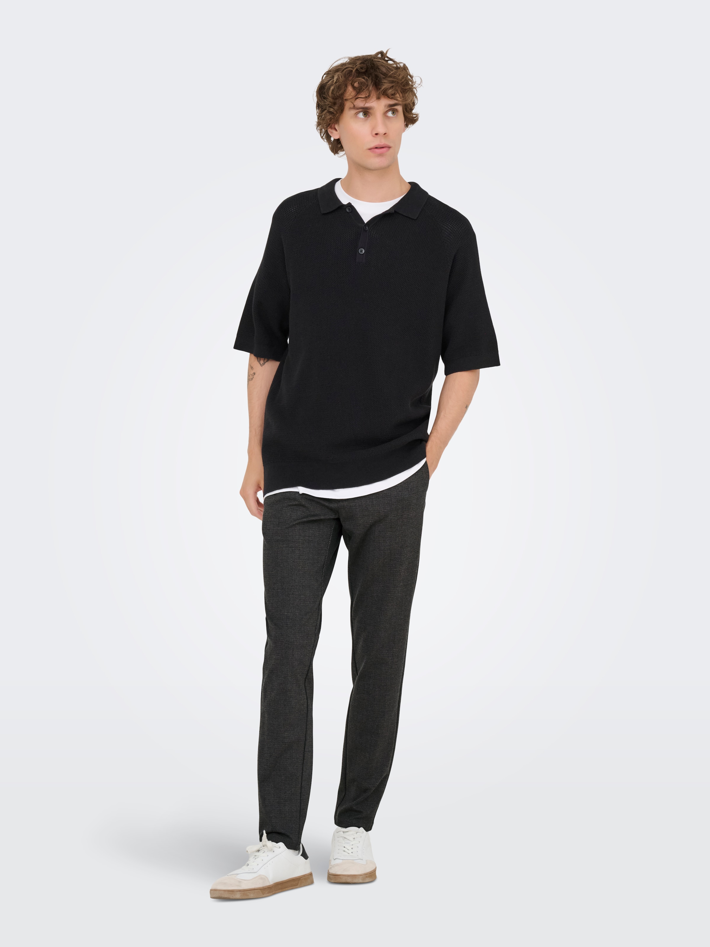 ONLY & SONS Chinos »ONSMARK SLIM CHECK 020960 PANT«