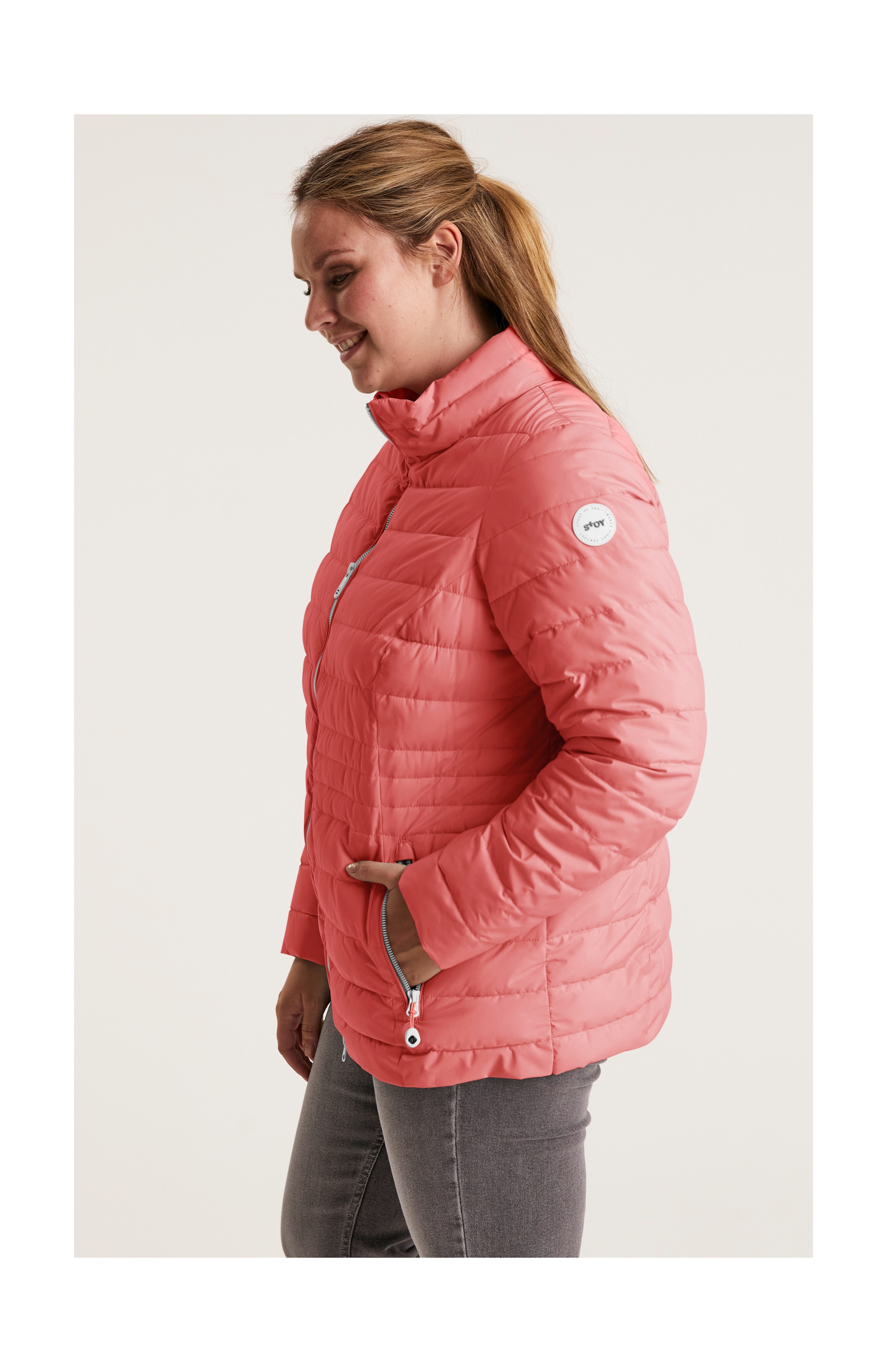 STOY Steppjacke »STS 21 WMN QLTD JCKT«, Leichte, atmungsaktive Damenjacke, wasserabweisend