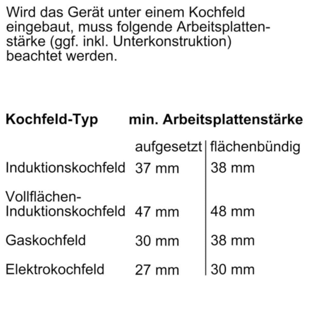 NEFF Pyrolyse Backofen »B55CR20N0«, N 70, B55CR20N0, mit Teleskopauszug nachrüstbar, Pyrolyse-Selbstreinigung