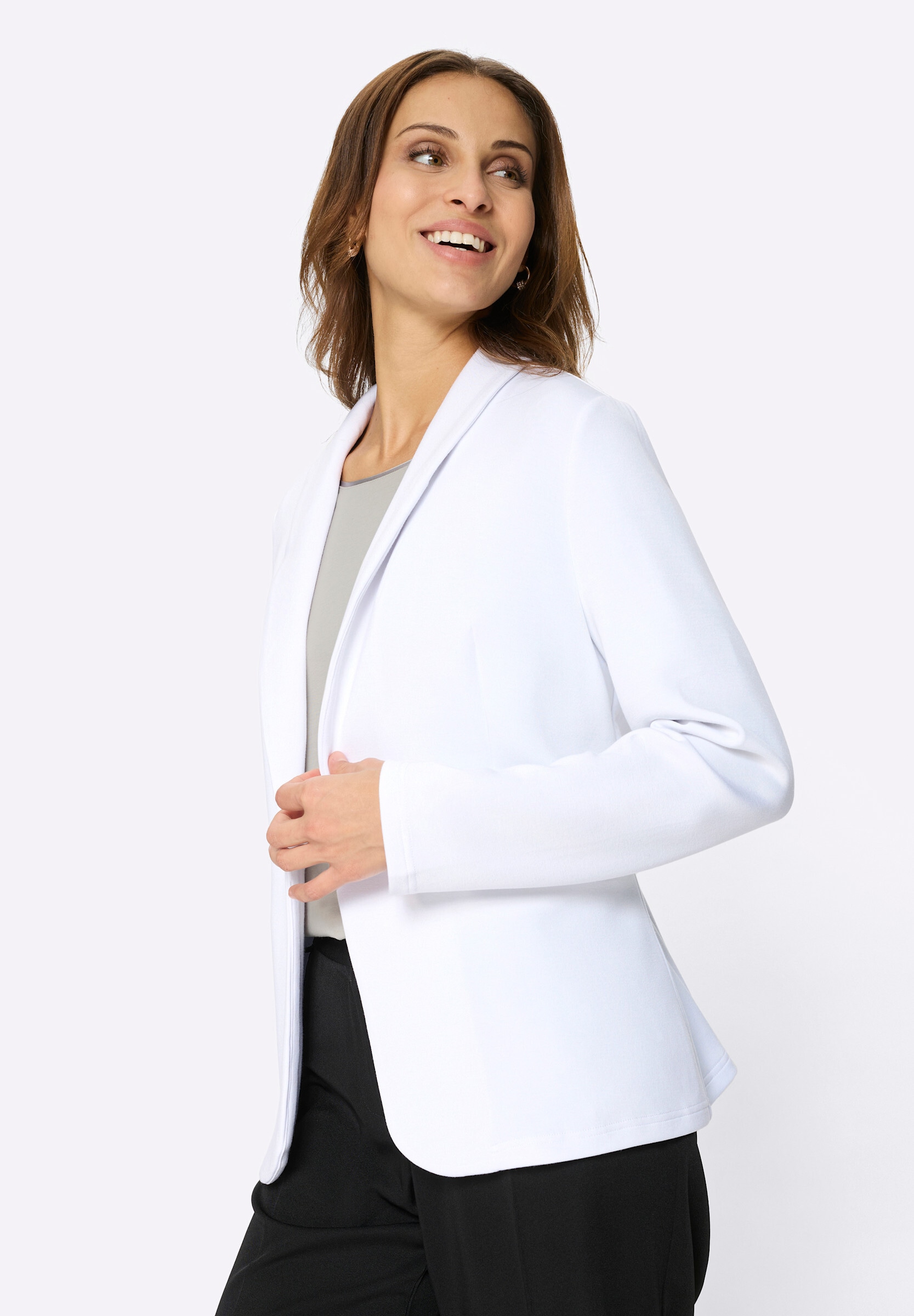 Witt Shirtjacke »Shirtjacke Shirtjacke mit Schalkragen«