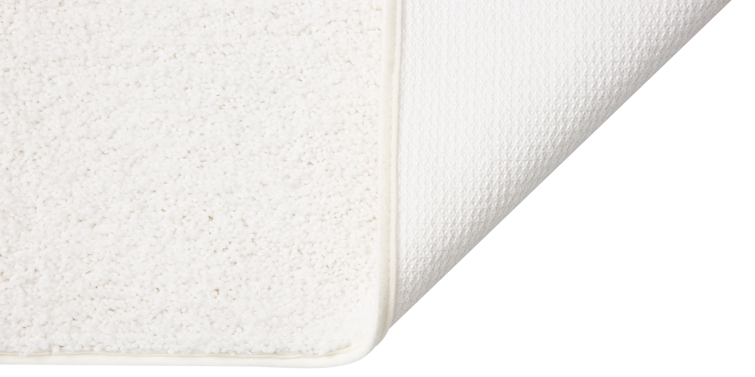 my home Badematte »Regona, Badteppich, Badvorleger, Badezimmer Teppich«, rutschhemmend beschichtet, fußbodenheizungsgeeignet-schnell trocknend-strapazierfähig, Uni Farben, besonders weich, als rechteckig und halbrund erhältlich