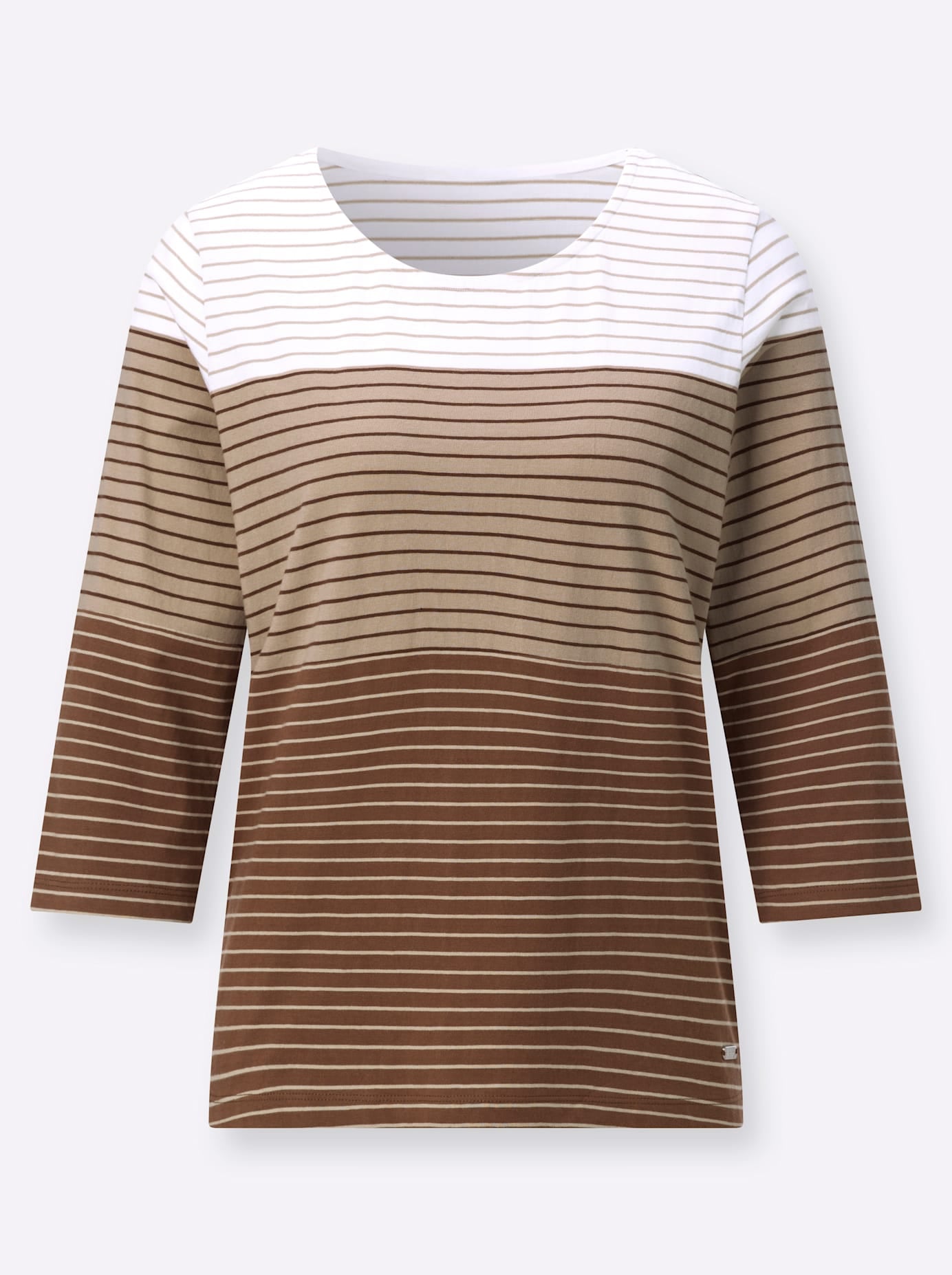 Casual Looks 3/4-Arm-Shirt »Ringelshirt« 1