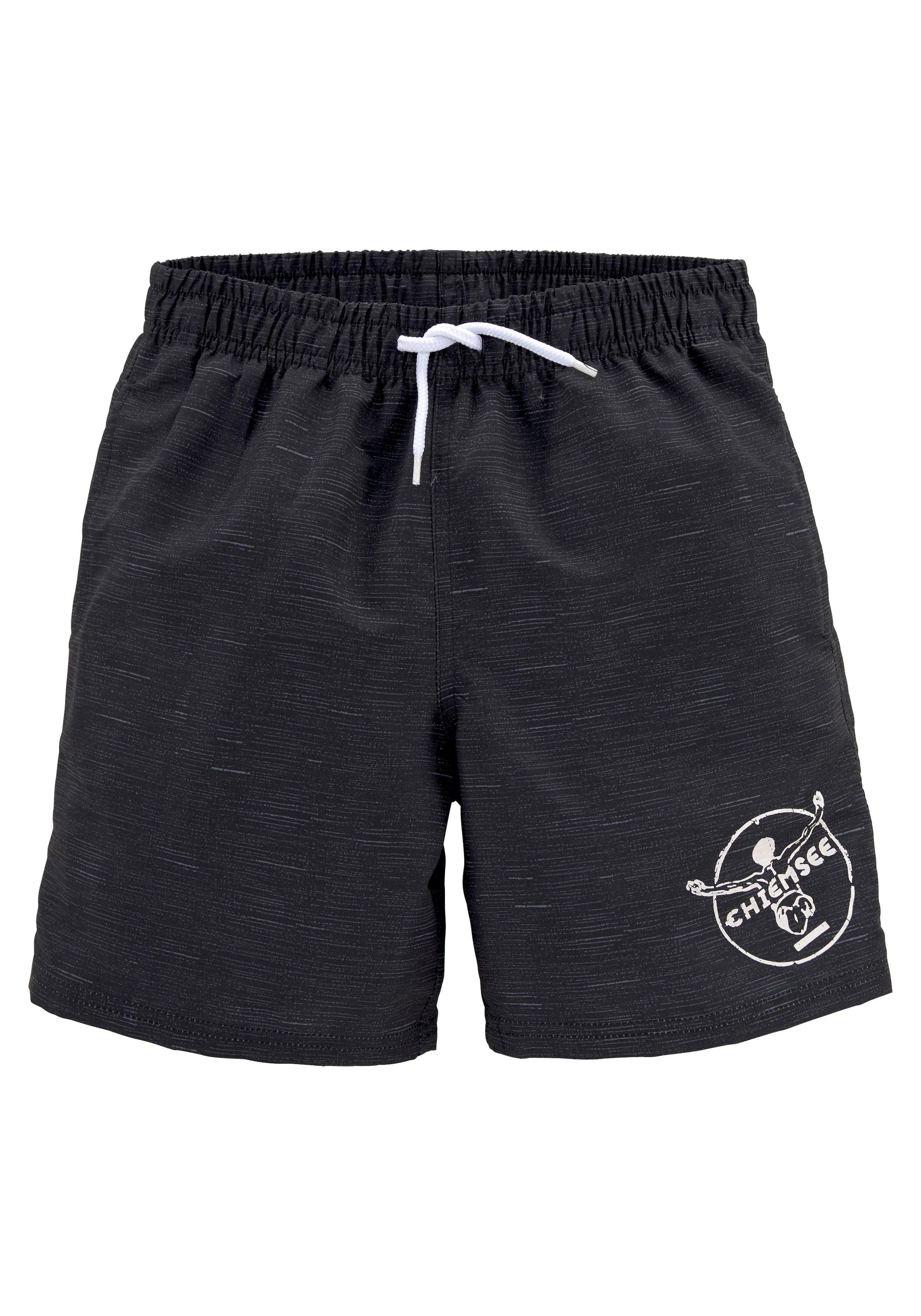 Chiemsee Badeshorts »Melange Kids«, mit Logoprint