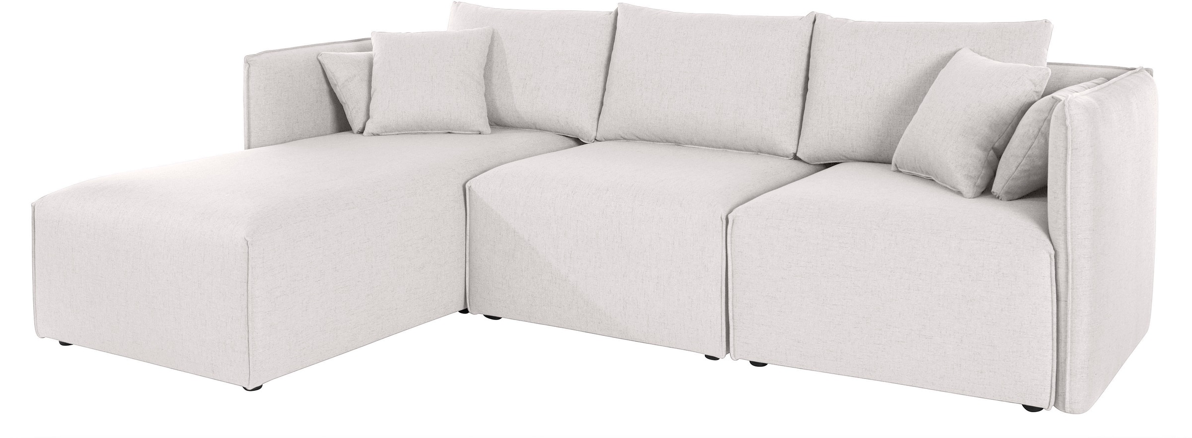 OTTO home Ecksofa »Nöre L-Form« 3 Teile, in vielen Bezugsqualitäten und Farben. Modulteile s. "Nöre"