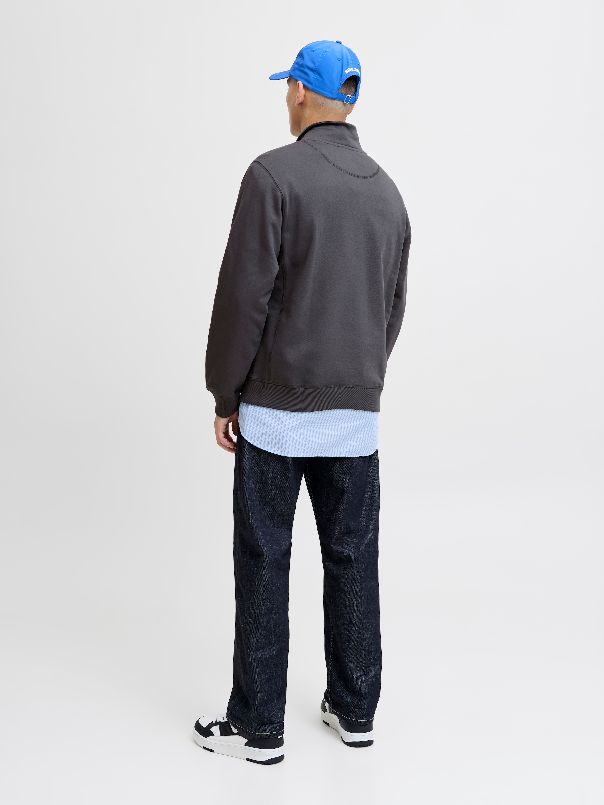 Jack & Jones Sweatshirt »JORNORREBRO EMB SWEAT HIGH NECK SN«
