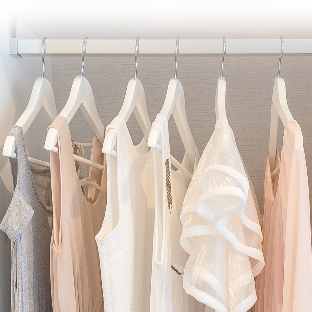 KESPER® Kleiderbügel »Formkleiderbügel, 8er Set, FSC« mit rutschfestem Hosensteg und praktischen Rockkerben