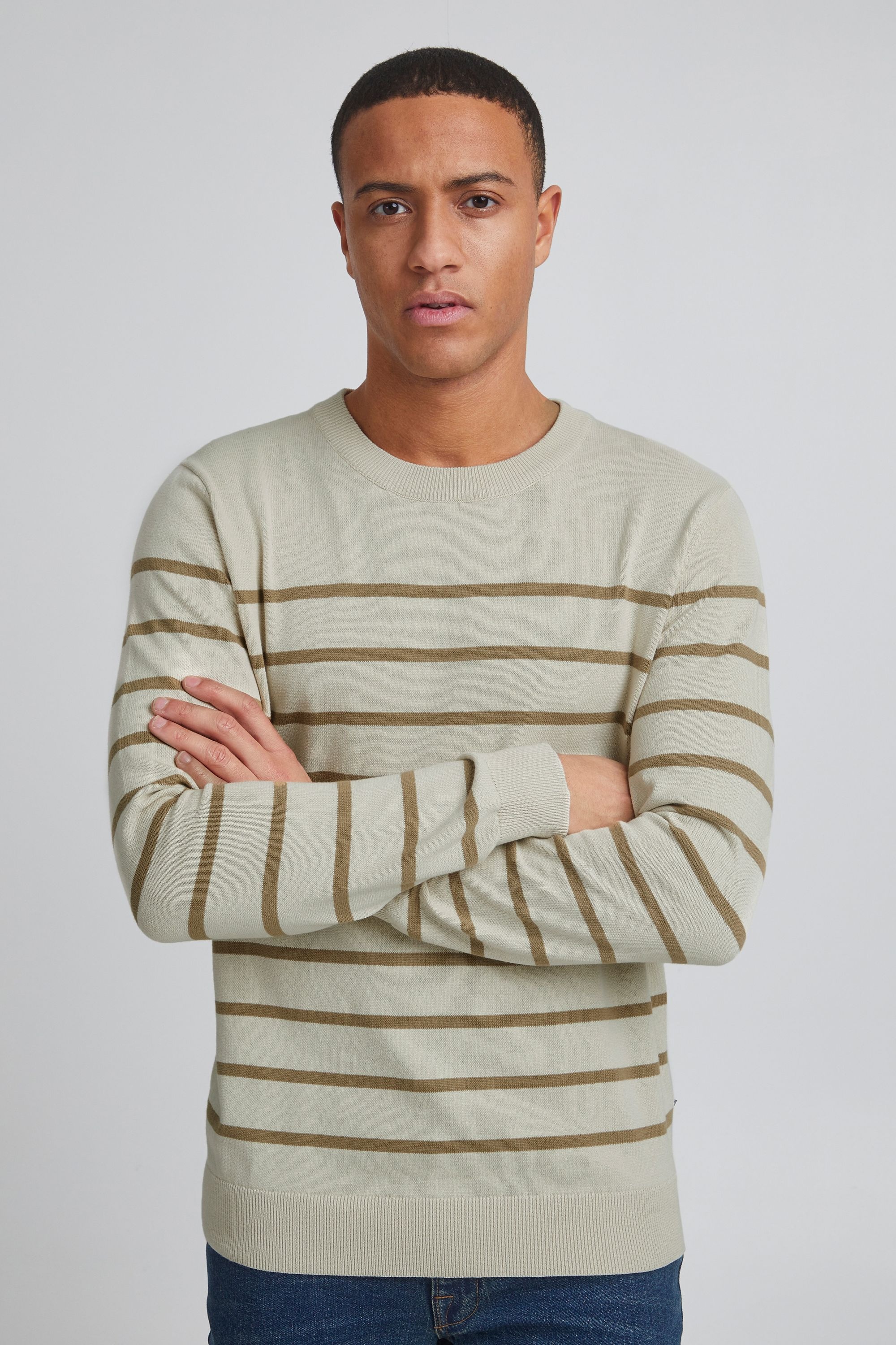 !Solid Strickfleece-Pullover »Strickpullover SDBrice«