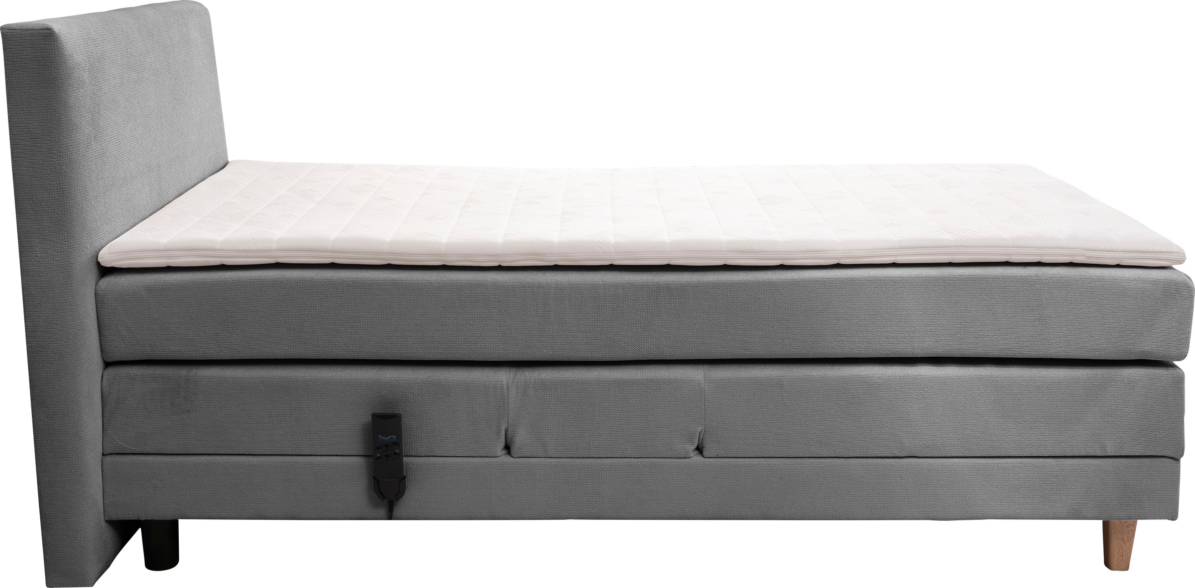 alina Boxspringbett »Primus« mit motorischer Verstellung, inkl. Matratzen und Topper