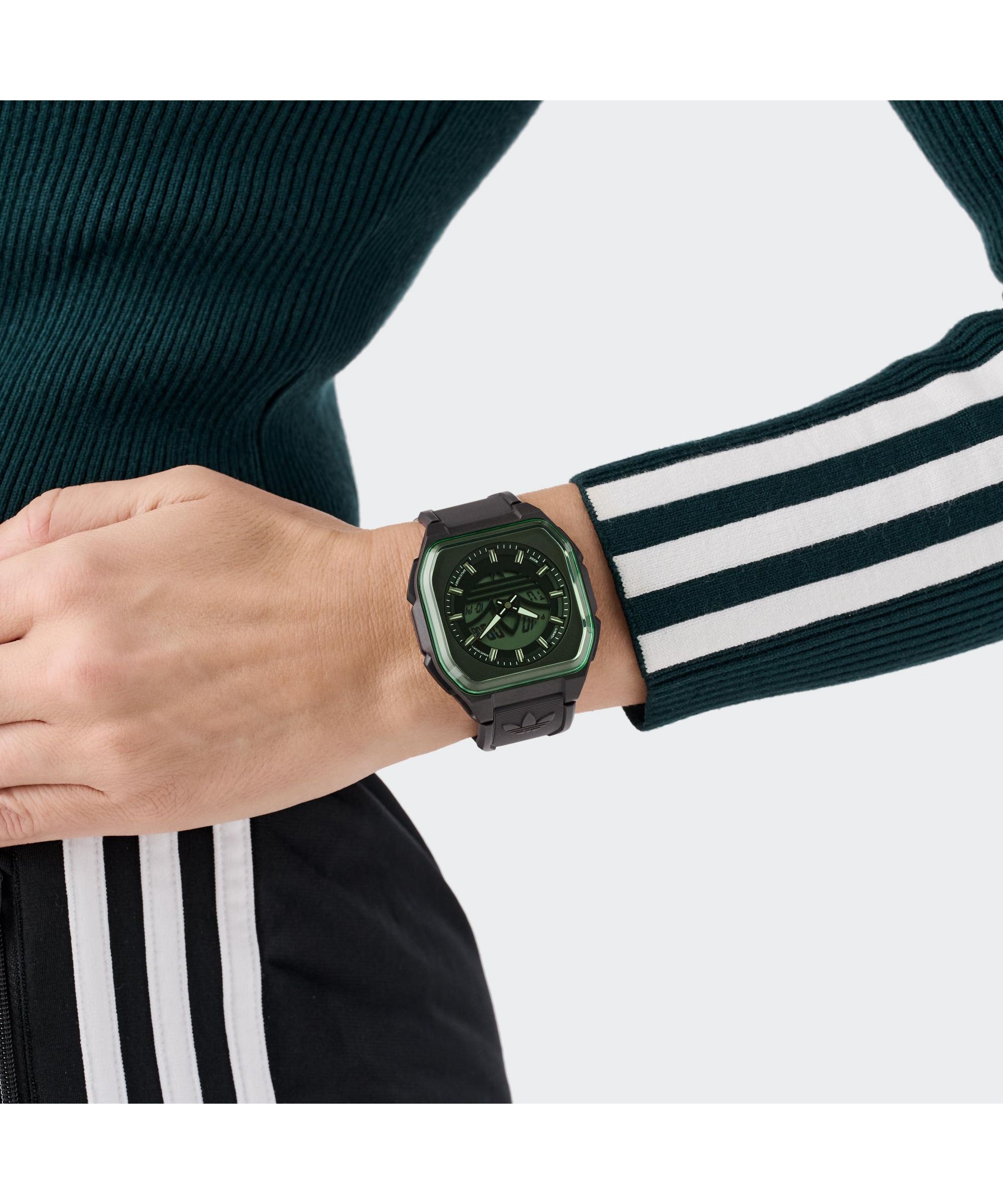 adidas Originals Quarzuhr »City Tech Six« Armbanduhr, Herrenuhr, digital, Monat, Tag, Wochentag