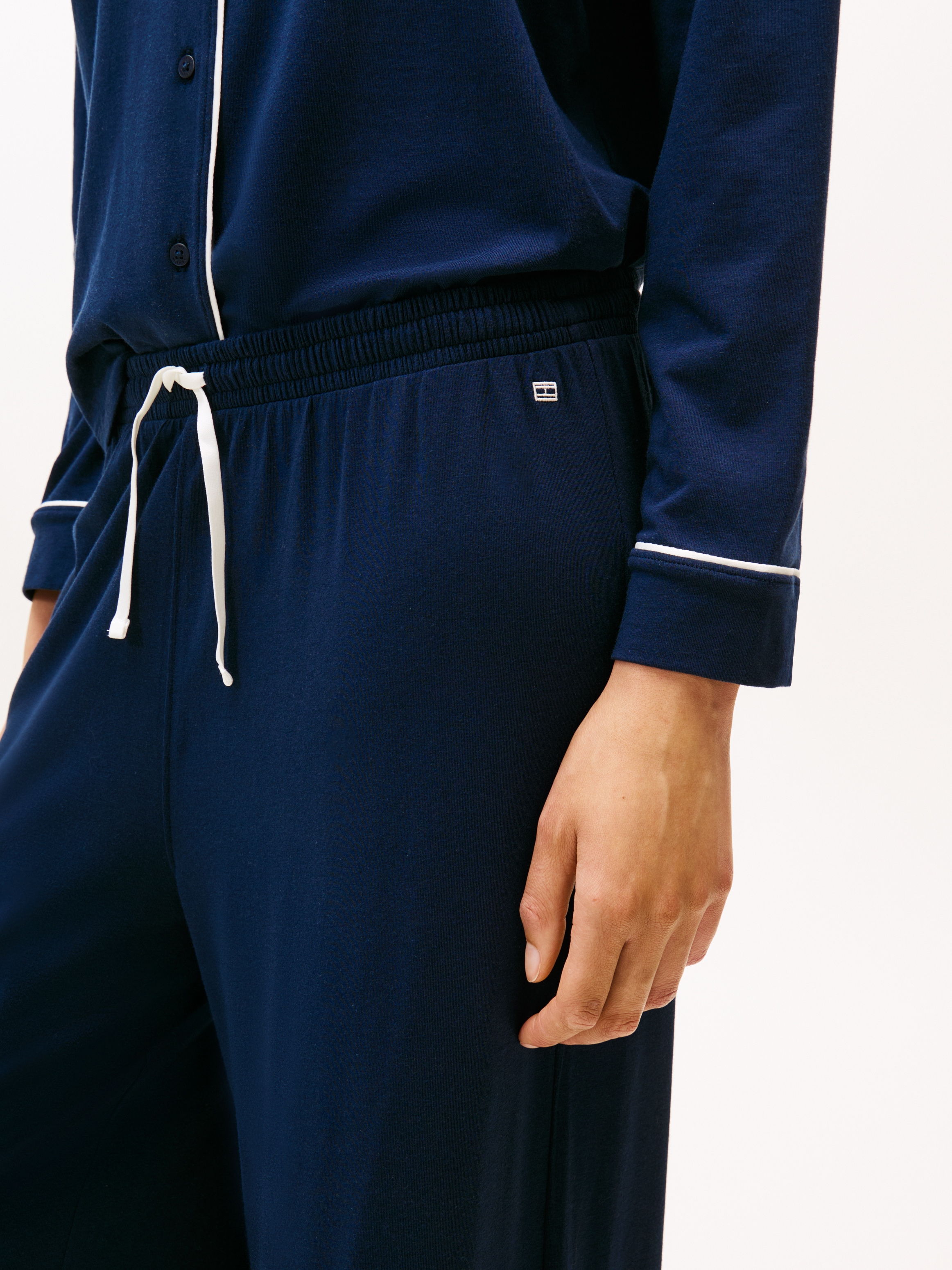 Tommy Hilfiger Underwear Pyjama im Hemdblusenlook