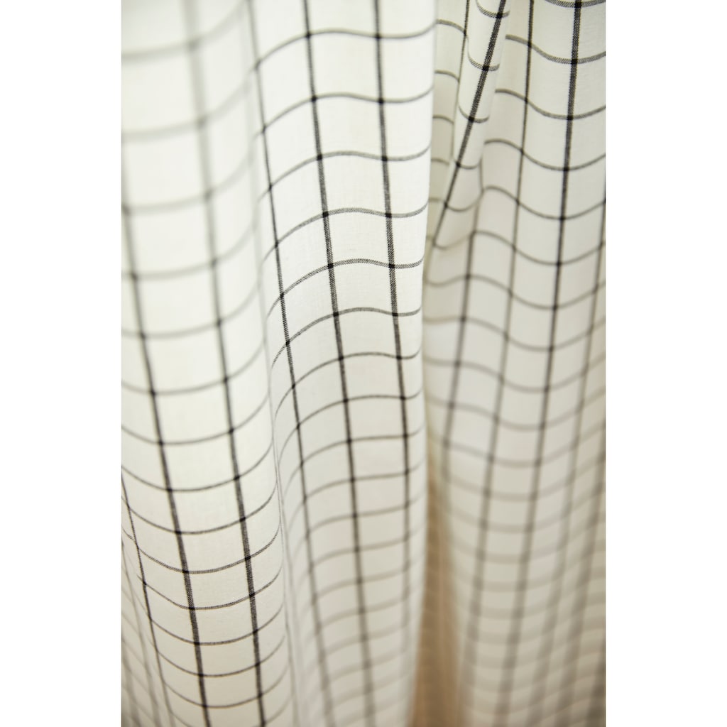 COUCH♥ Vorhang »Alles Karo«, (1 St.), blickdicht, Bio-Baumwolle, gemustert, gewebt, verschiedene Größen