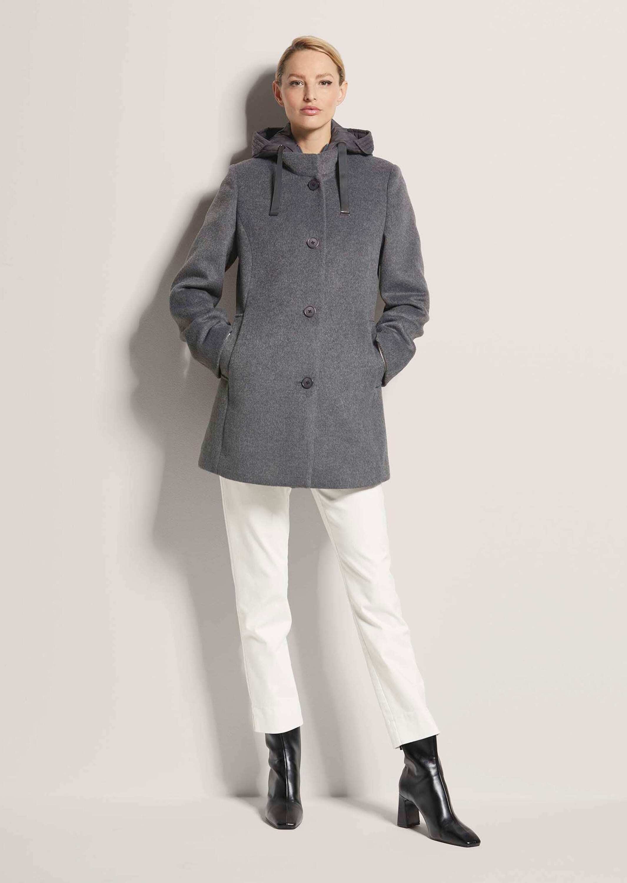 MADELEINE Langmantel »Mantel Mantel mit abnehmbarem Einsatz«