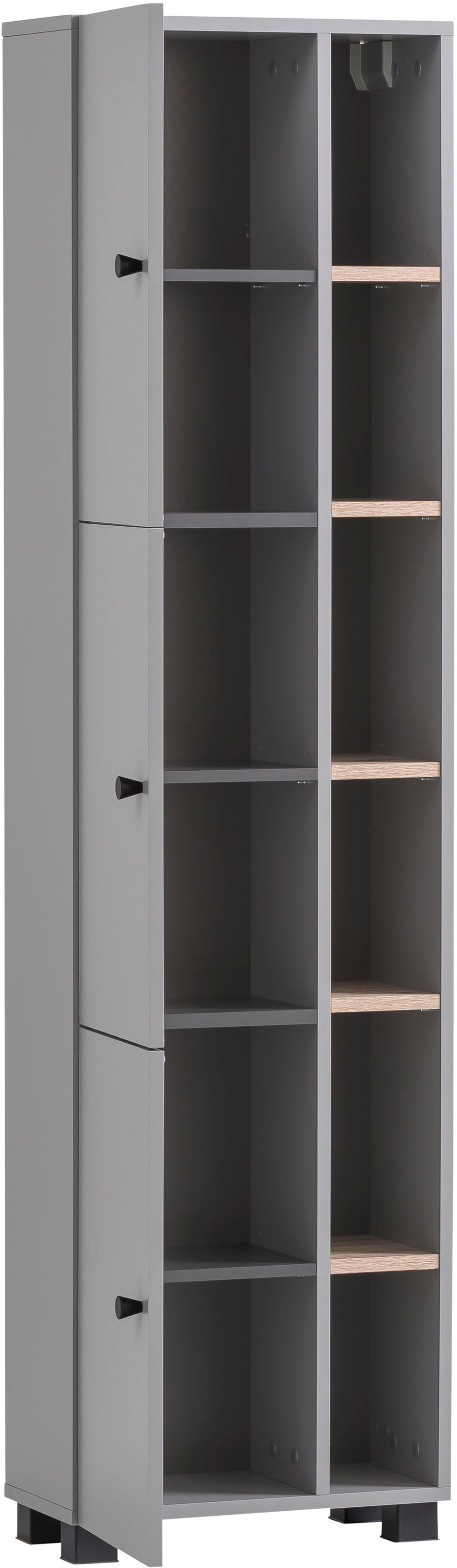 Schildmeyer Hochschrank »Balto, Breite 44 cm«, Regal beidseitig montierbar