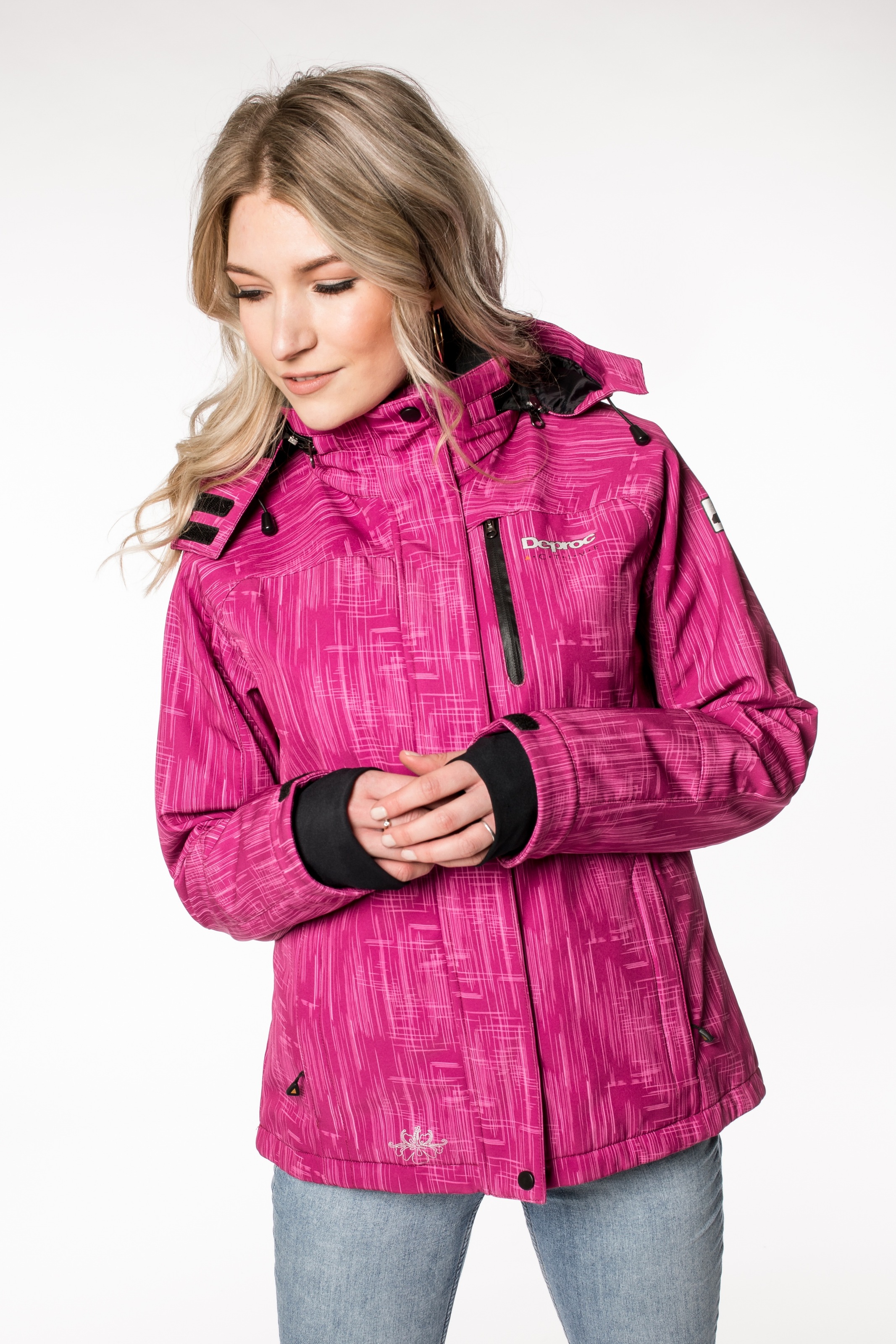 DEPROC Active Softshelljacke »PEAK CHICOPEE II WOMEN«, auch in Großen Größen erhältlich