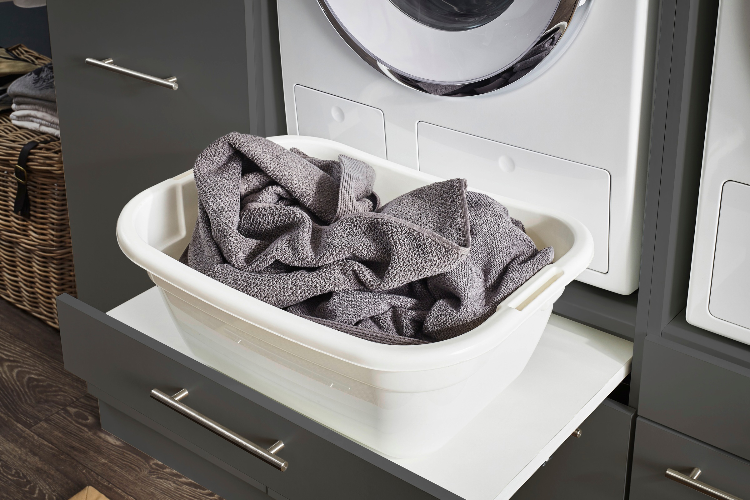 Laundreezy »Laundreezy, 11-tlg. Mehrzweckschrank-Set B/H/T 285/200/68 cm« 11 Stk. tlg.
