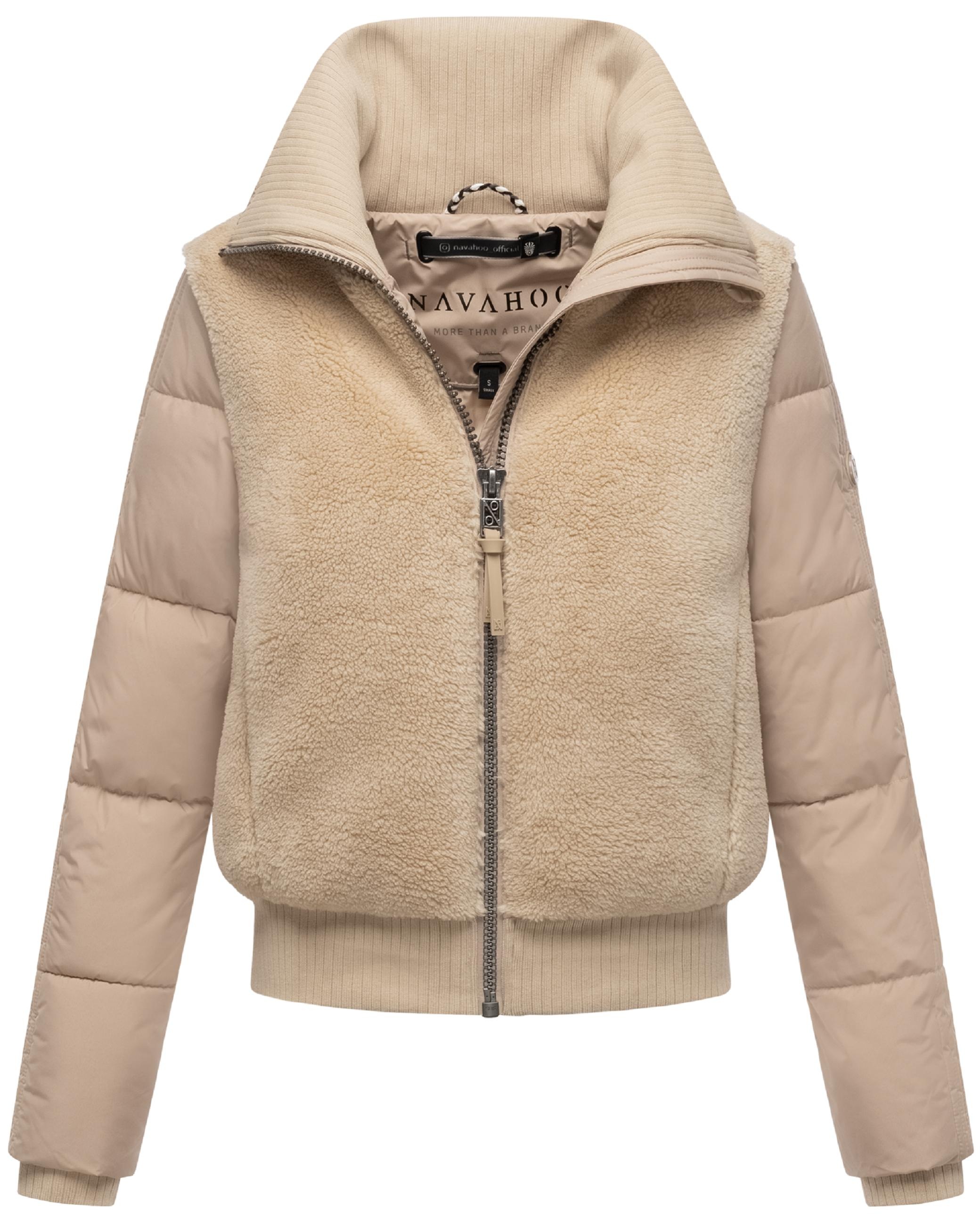 Navahoo Plüschjacke »Fleecejacke Teddyzone 14«