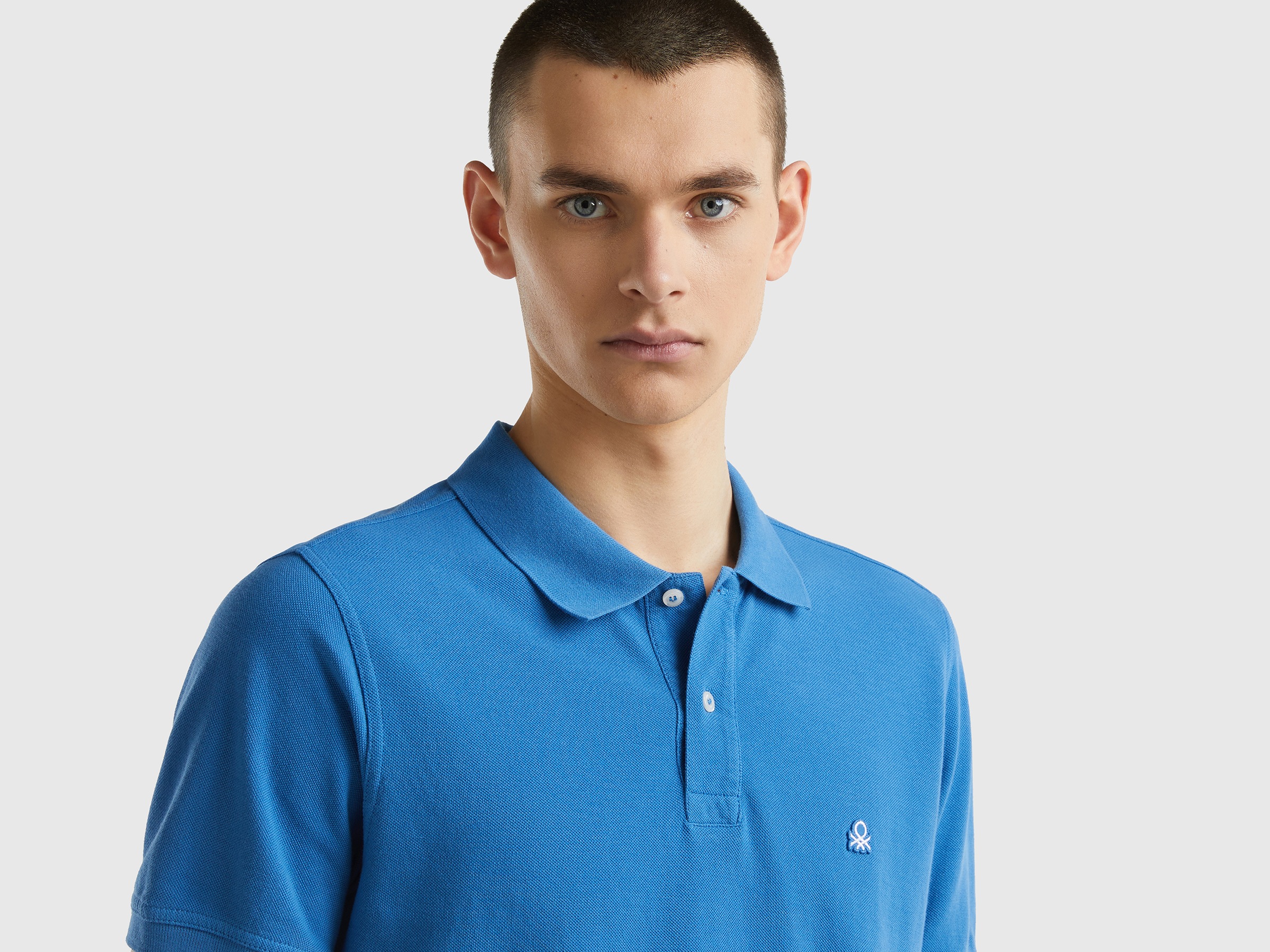 United Colors of Benetton Poloshirt, mit Logo in Brusthöhe