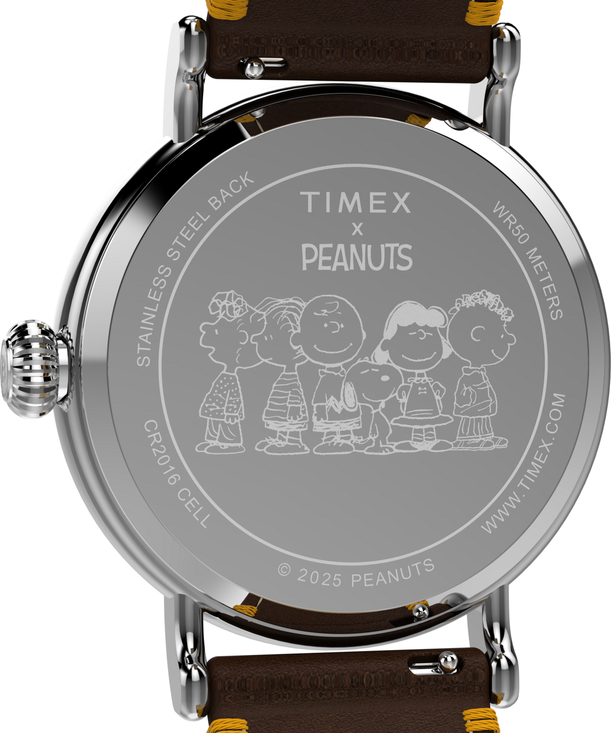 Timex Quarzuhr »TIMEX x PEANUTS TIMEX WATERBURY« Armbanduhr, Herrenuhr, Damenuhr, Lederarmband, Leuchtzeiger