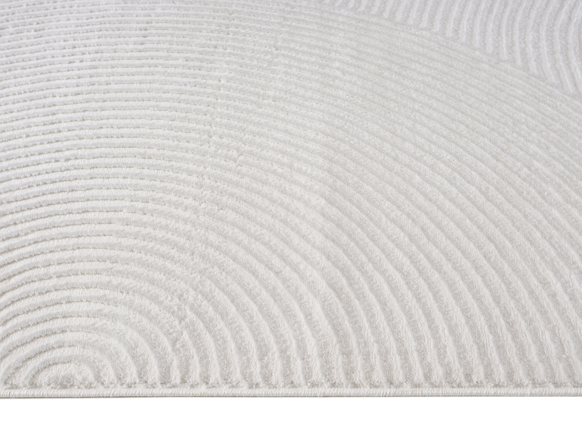 OTTO home Teppich »Bentori«, rechteckig, 11 mm Höhe, Modernes Design mit Boho-Charme, Scandi, Zen, Hoch-Tief-Struktur