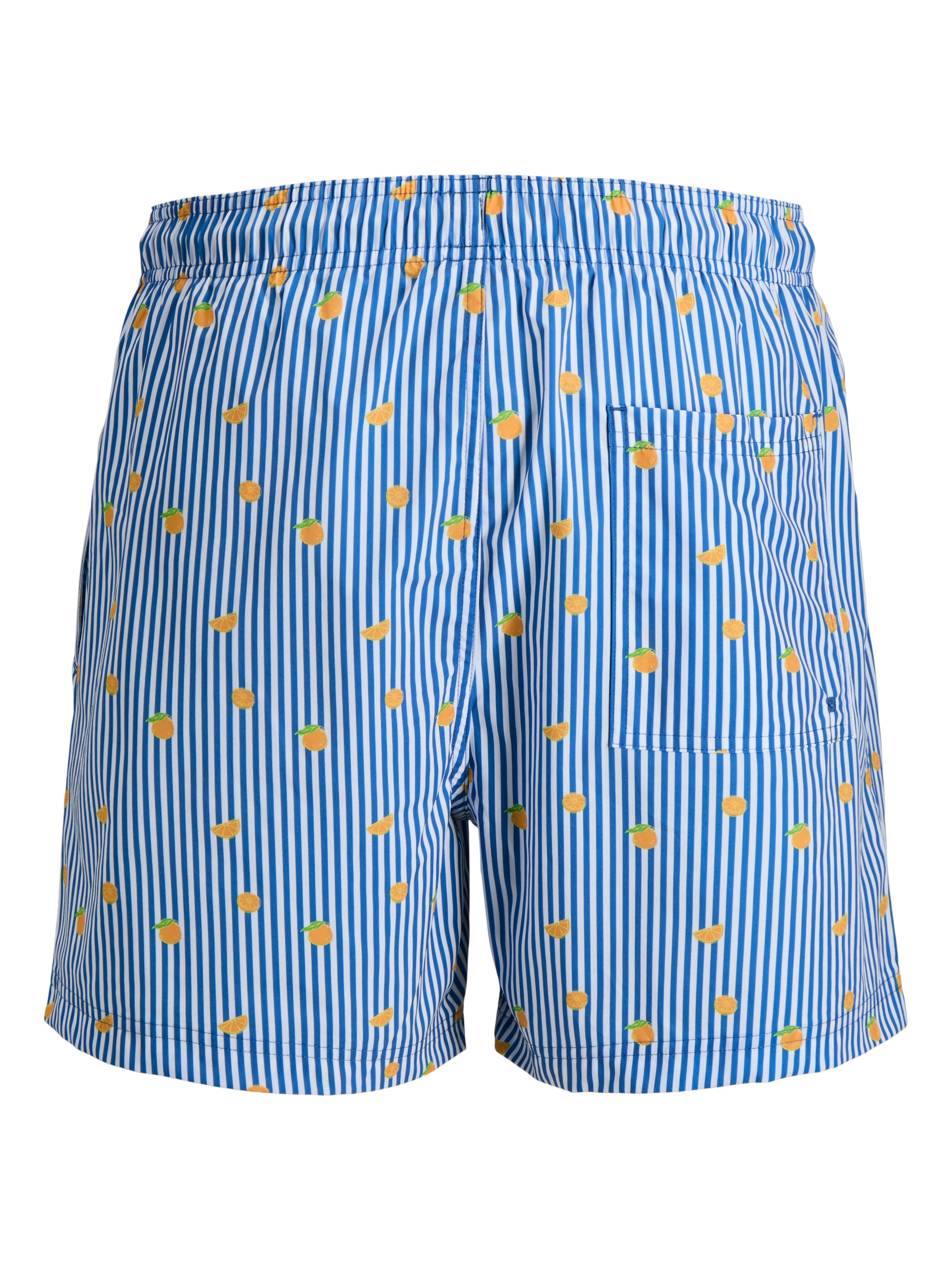 Jack & Jones Badeshorts »JPSTMAUI BREEZE MINI STRIPE SWIM SRT SN« Kunstfaser, normal geschnitten